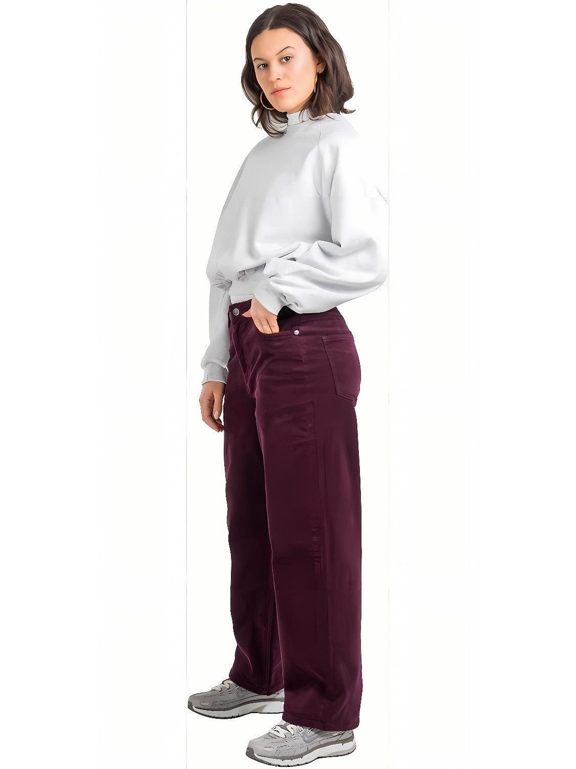 REELL Bequeme Jeans Women Chloé Baggy