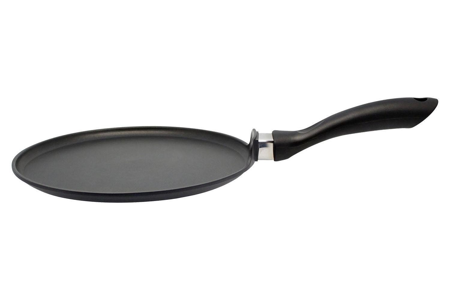 Elo Crêpepfanne ALUCAST, Ø 28 cm, Schwarz, Kunststoffgriff, Aluminiumguss, Antihaftbeschichtet