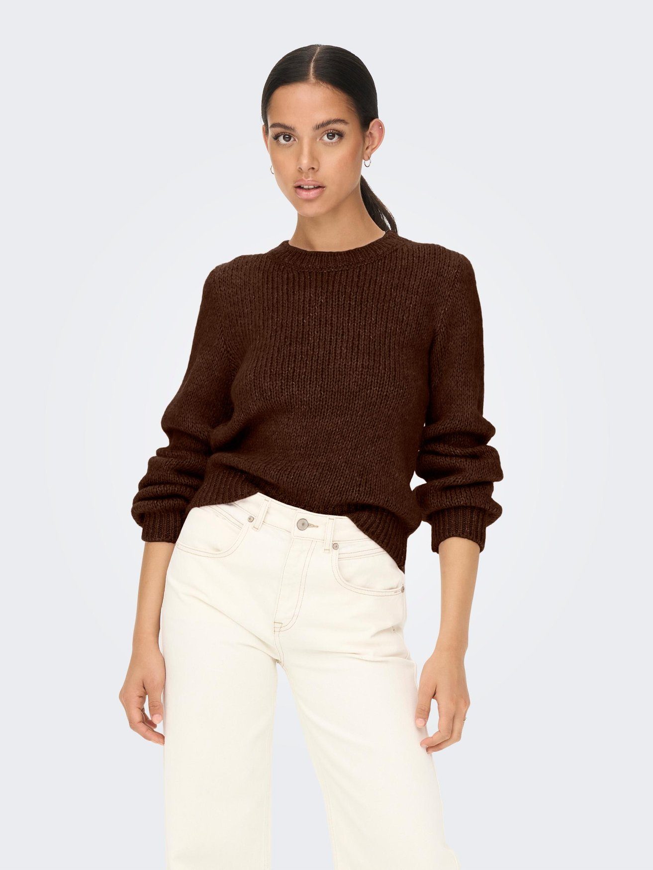 Strickpullover Weicher Strickpullover Langarm JDYJOLA