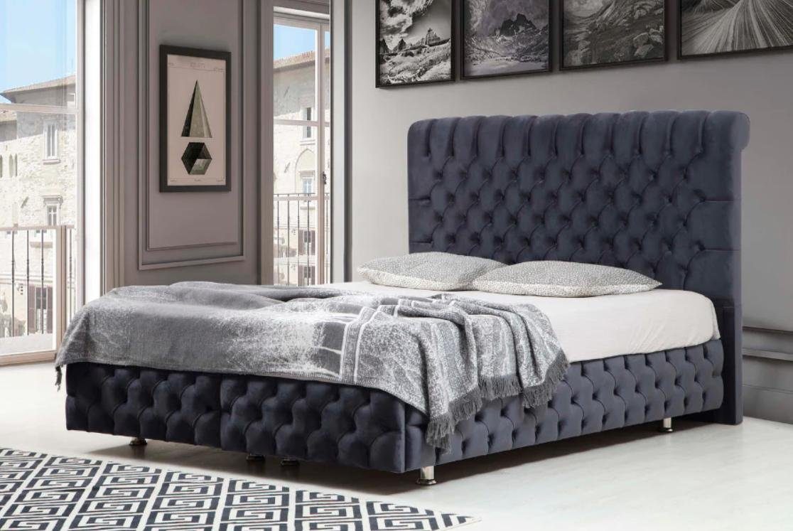 JVmoebel Bett Schlafzimmer Bett Modern Neu stilvolles Modern Betten 160x200 (1-tlg., Nur Bett), Made in Europe