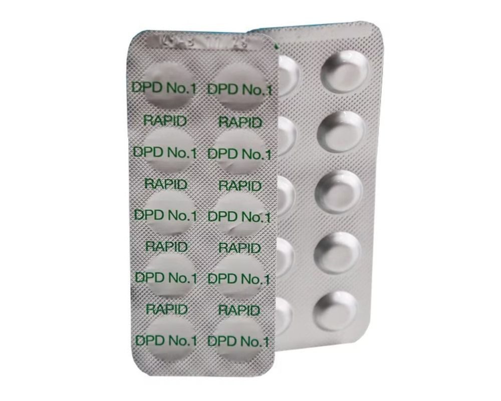 Pooltester 10 Bayrol Testtabletten DPD 1 Chlor-Wert für Pooltester