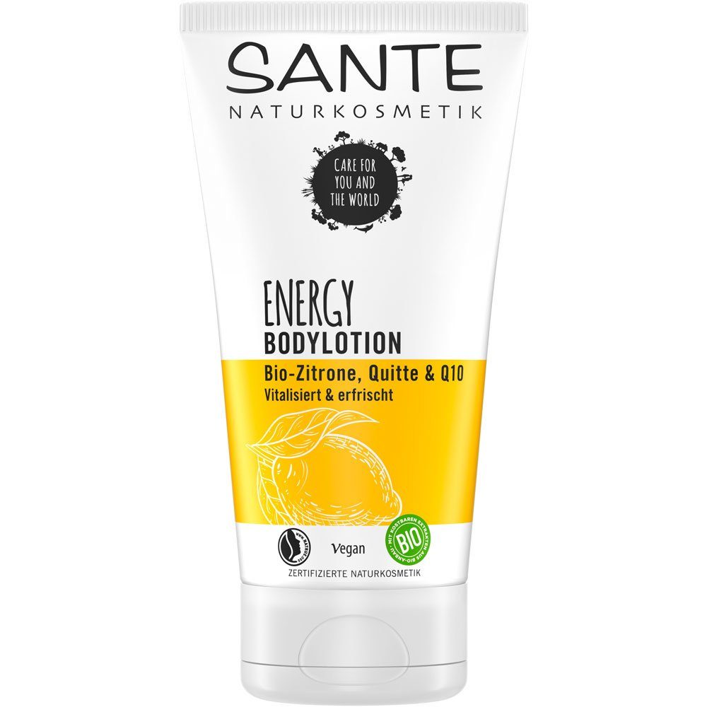 SANTE Bodylotion Energy Bio Zitrone Quitte, 150 ml