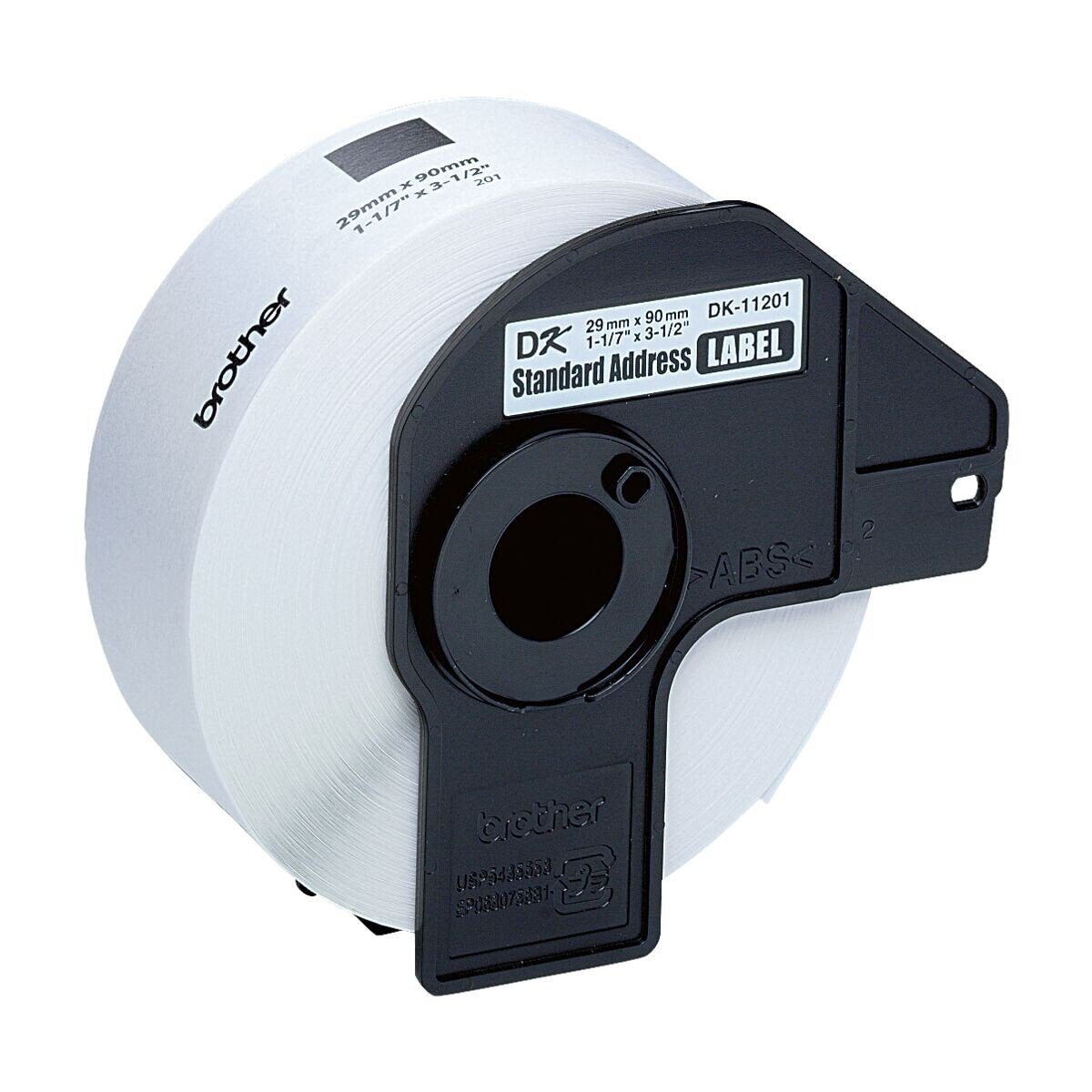 Brother Thermorolle DK-11201, 400 Adress-Etiketten B/L 29/90 mm
