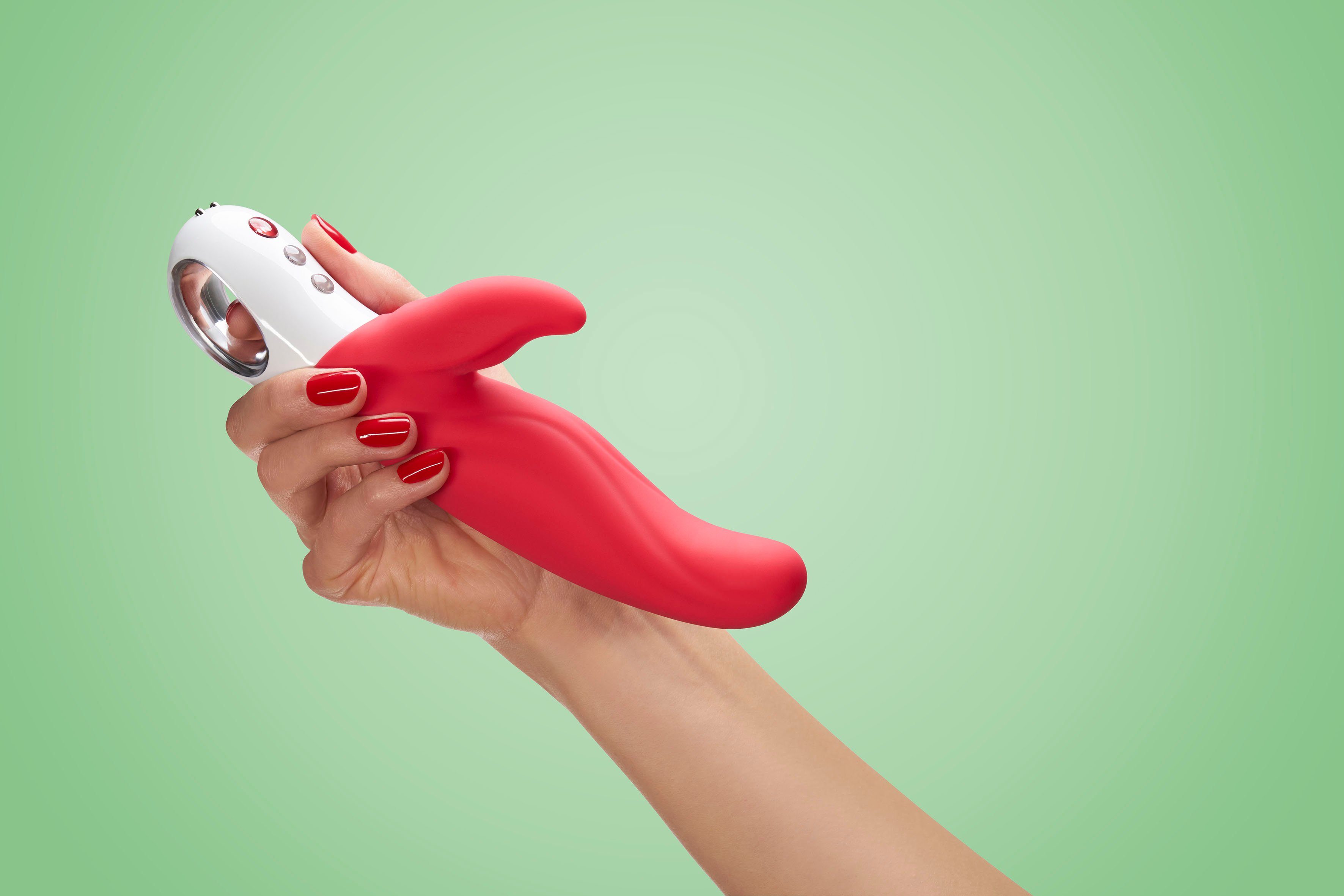 Fun red LADY india BI Factory Doppel-Vibrator