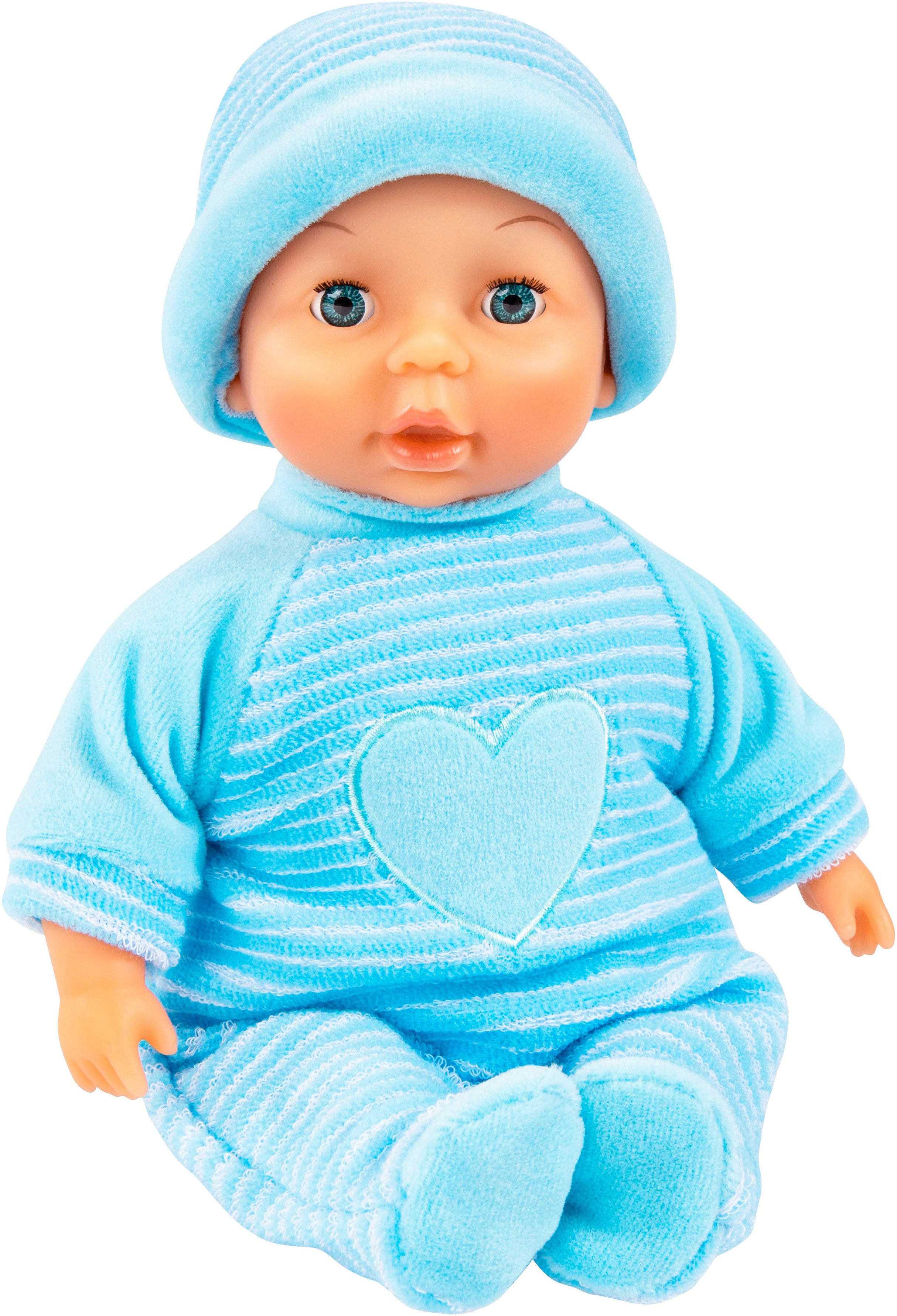 Babypuppe My First Baby, 28 cm blau