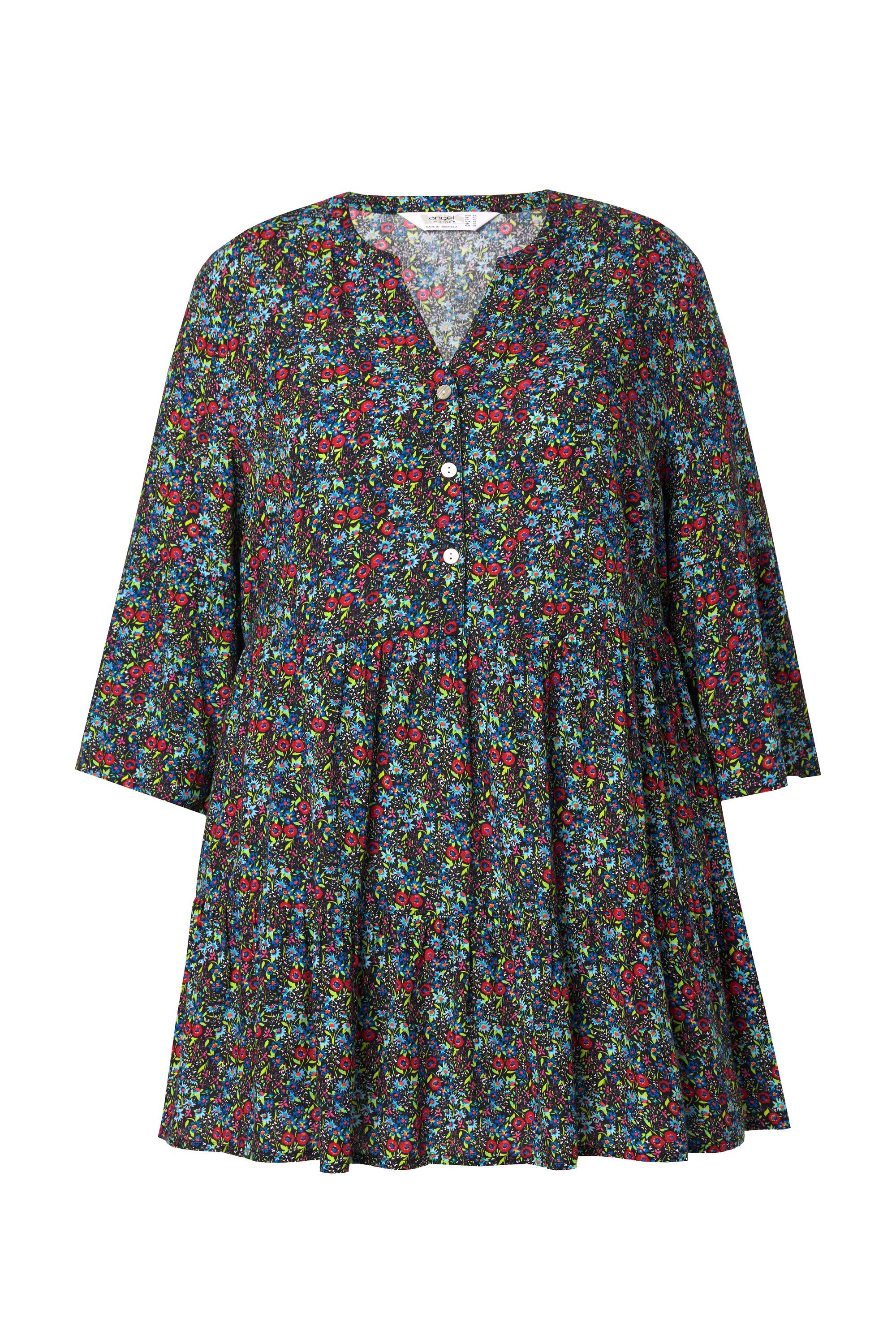 Angel of Style Tunika Bluse Minimal-Blütenmuster günstig online kaufen