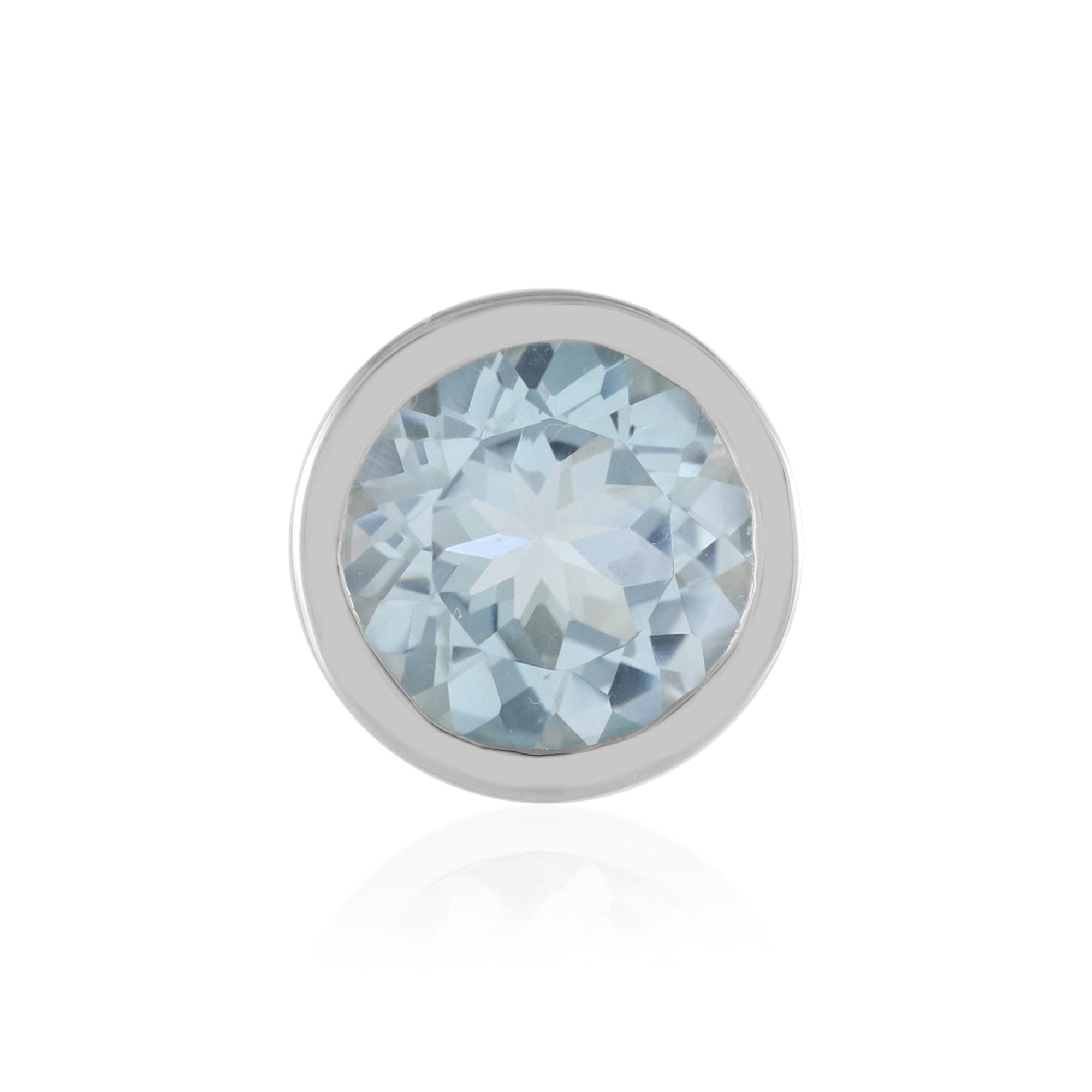 Cavill Kettenanhänger Cavill Topas Anhänger 3,78 ct, rund, 925er Silber pla günstig online kaufen