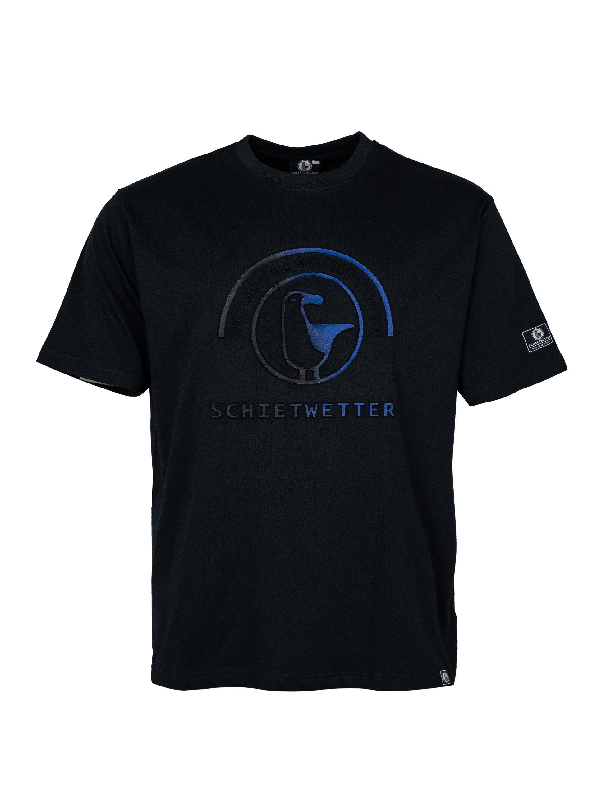 Schietwetter T-Shirt Herren T-Shirt Dirk 3D-Prägedruck, luftig, modisch (1-tlg)