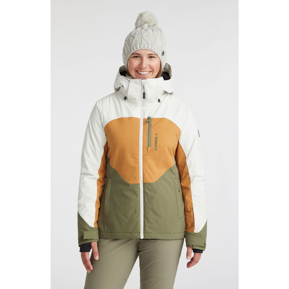 O'Neill Skijacke Carbonite Snow Jacket Leichte, isolierte Damen-Skijacke mit recyceltem Material, hoher