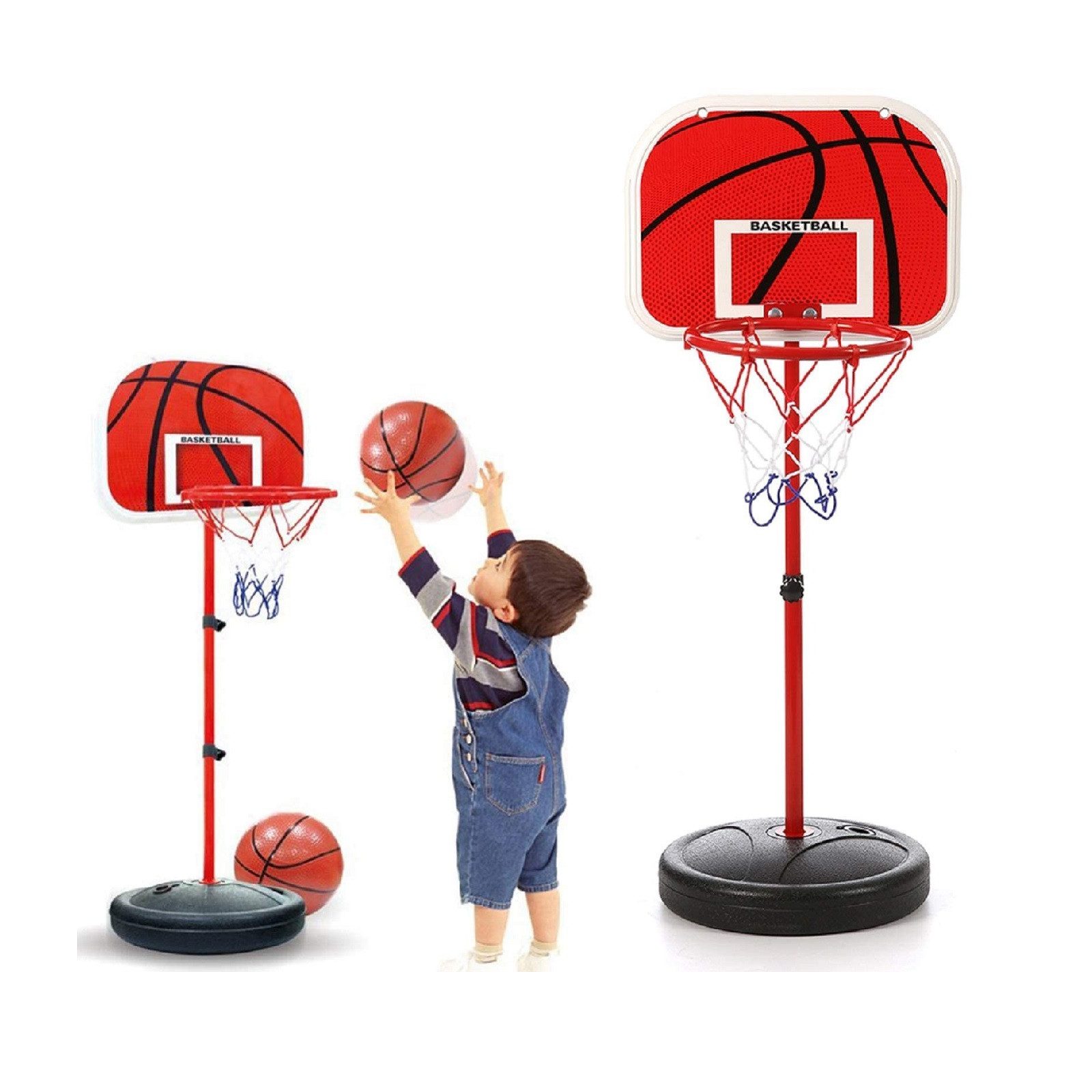 Basketballständer Basketball Hoop StandHeight Adjustable 63-150 cm