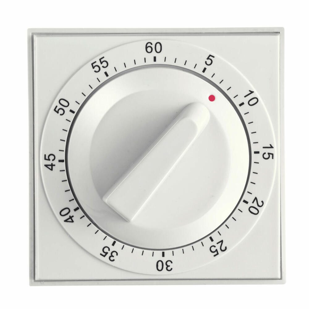 WESTMARK Eieruhr Retro-Look, Mechanisch, Für 60 min, Elegantes Design, Kurzzeitmesser, mechanisch, lautes Klingelgeräusch, große Zahlen
