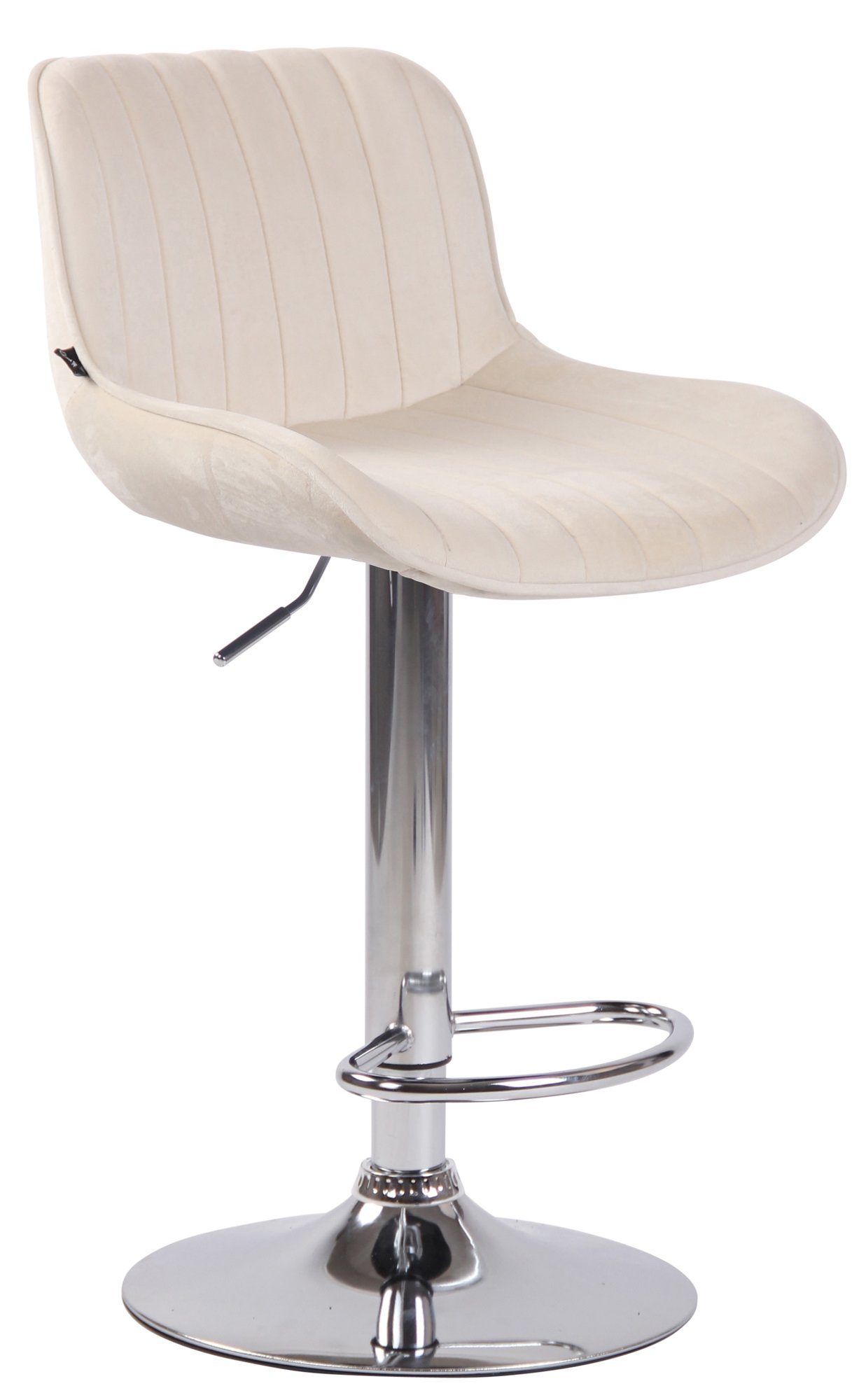 Barhocker Barhocker Lentini Samt chrom