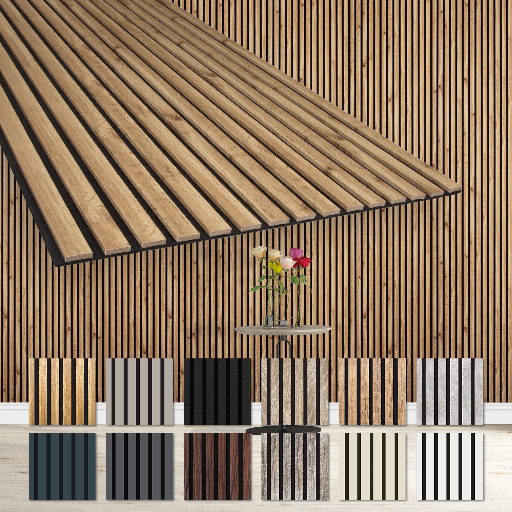 Hexim Wanddekoobjekt AP08 (Akustikpaneele 278x60cm - günstig online kaufen