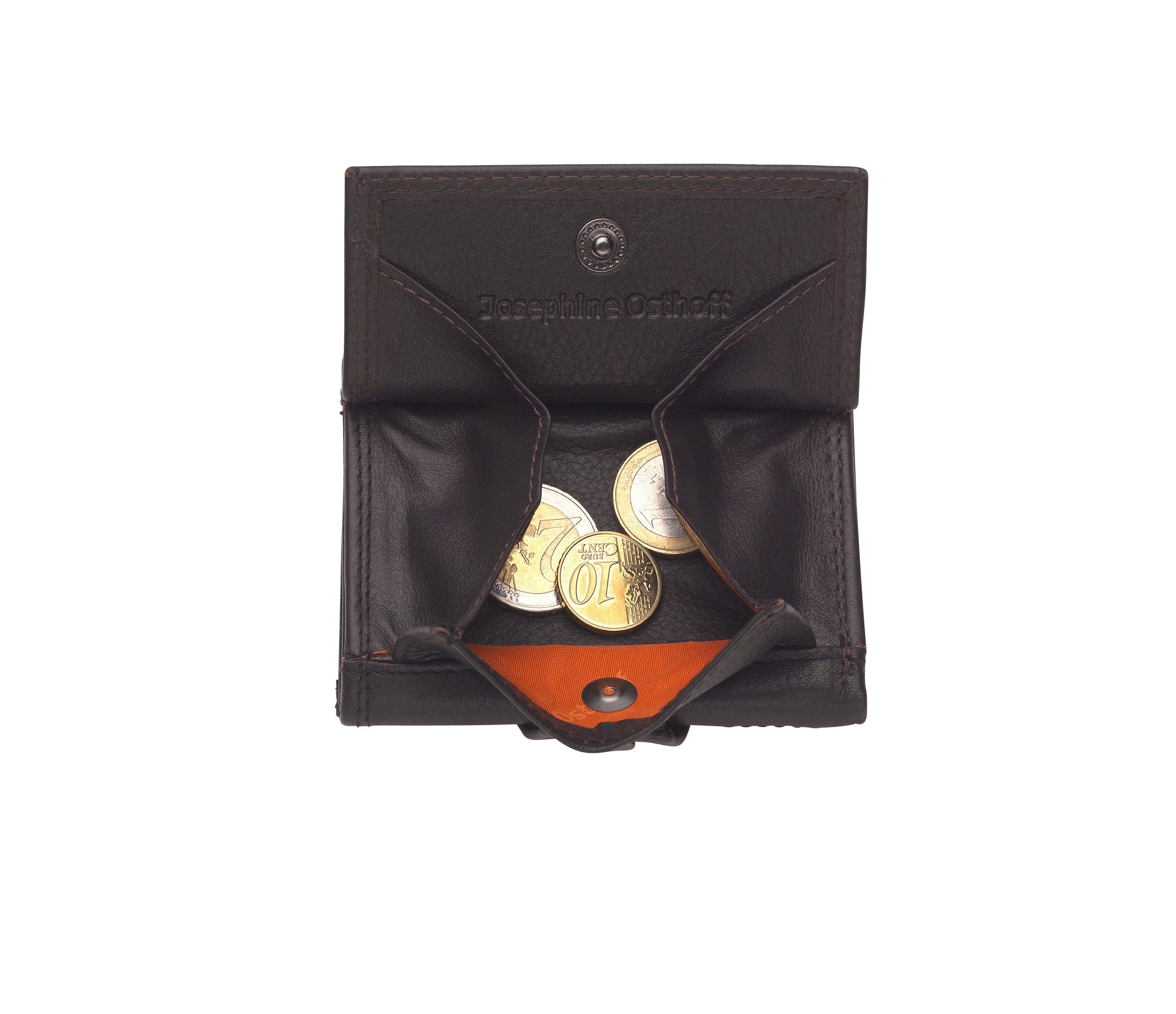 Josephine Osthoff Geldbörse Vienna Card Wallet Slim espresso