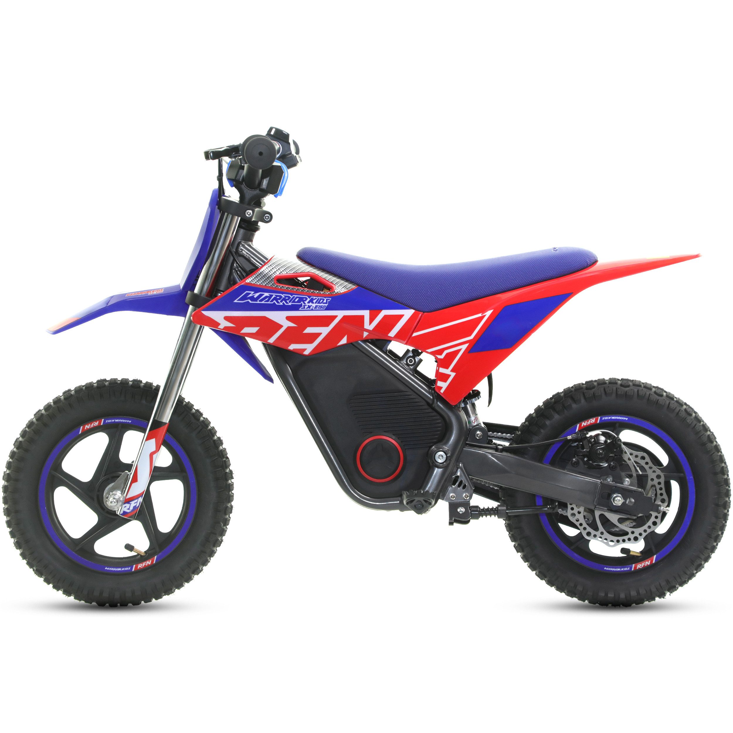 RFN Elektro-Kindermotorrad Elektro-Kindermotorrad SX-E150 150W 14 Zoll 24V für Kinder 3–6 Jahre