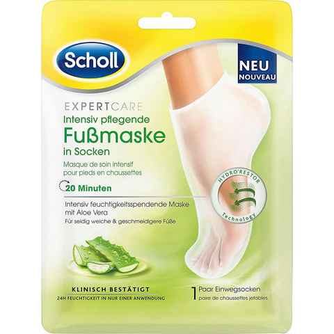 Scholl Fußmaske ExpertCare, mit Aloe Vera in Socken intensiv pflegend