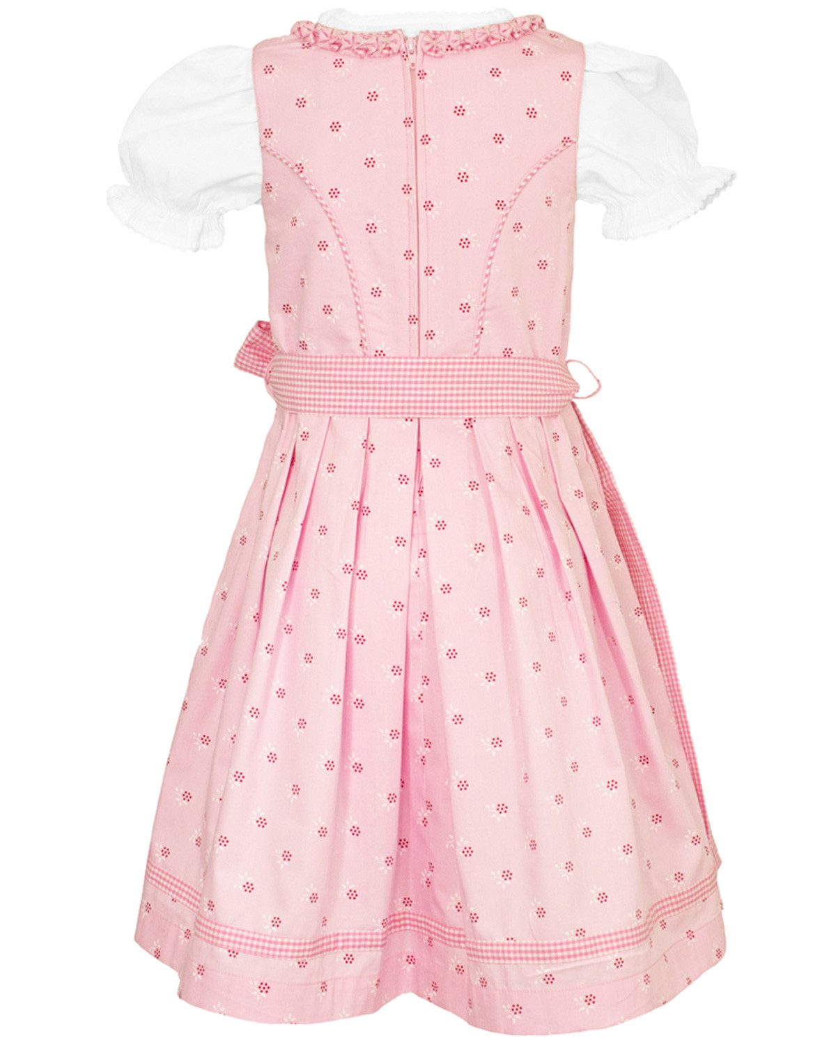 Maddox Dirndl Kinderdirndl 'Zillertal' 3-tlg., Blümchen Rosa We
