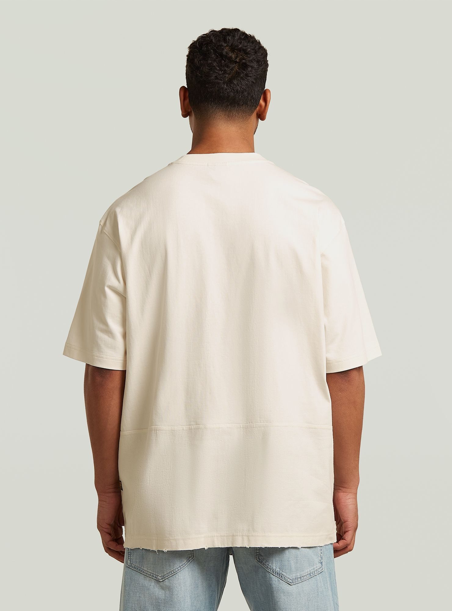 G-STAR T-Shirt Utility Fabric Mix T-Shirt