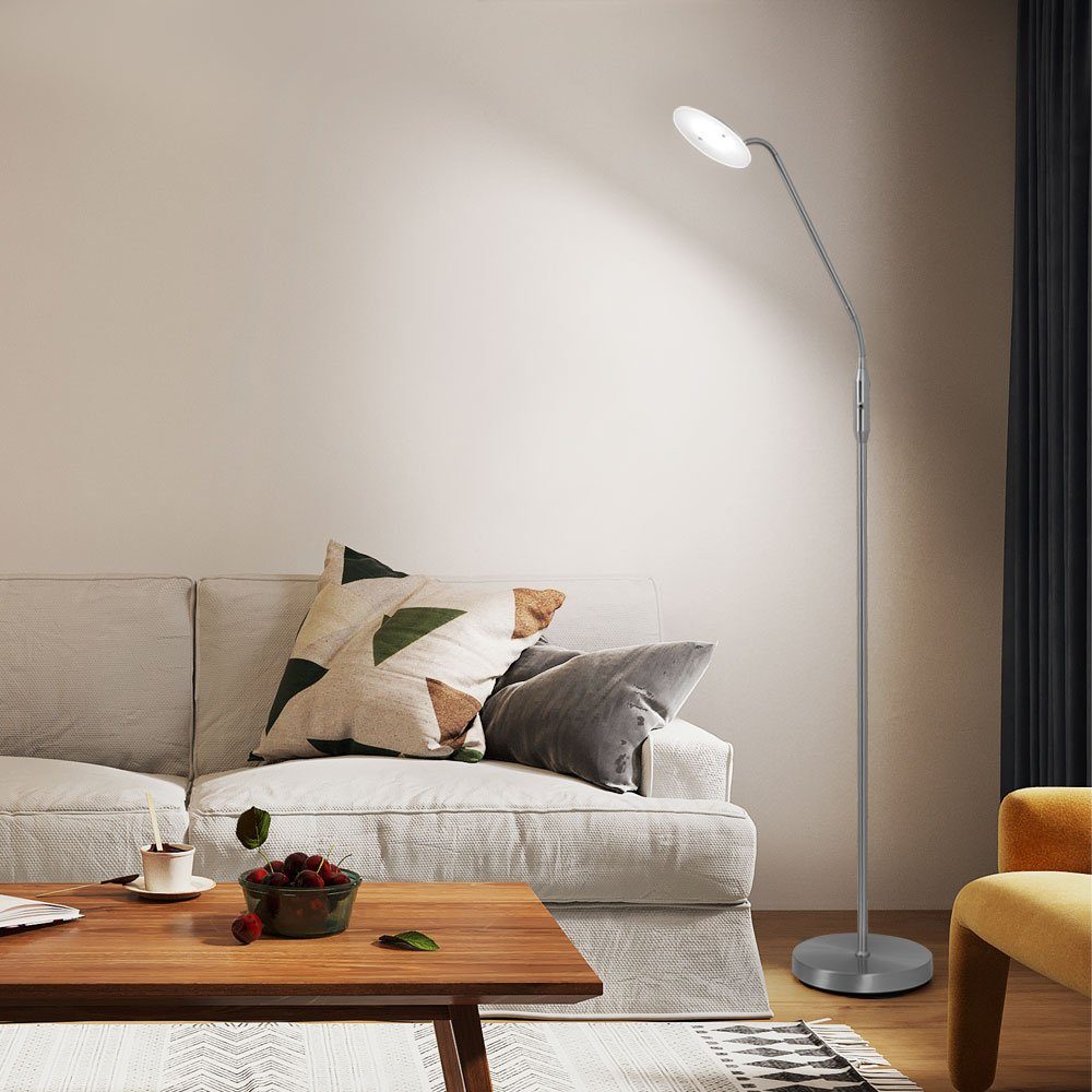 WOFI LED Stehlampe, Leuchtmittel inklusive, Warmweiß, Stehleuchte Stehlampe Wohnzimmer Standlampe mit 3 Stufen Dimmer