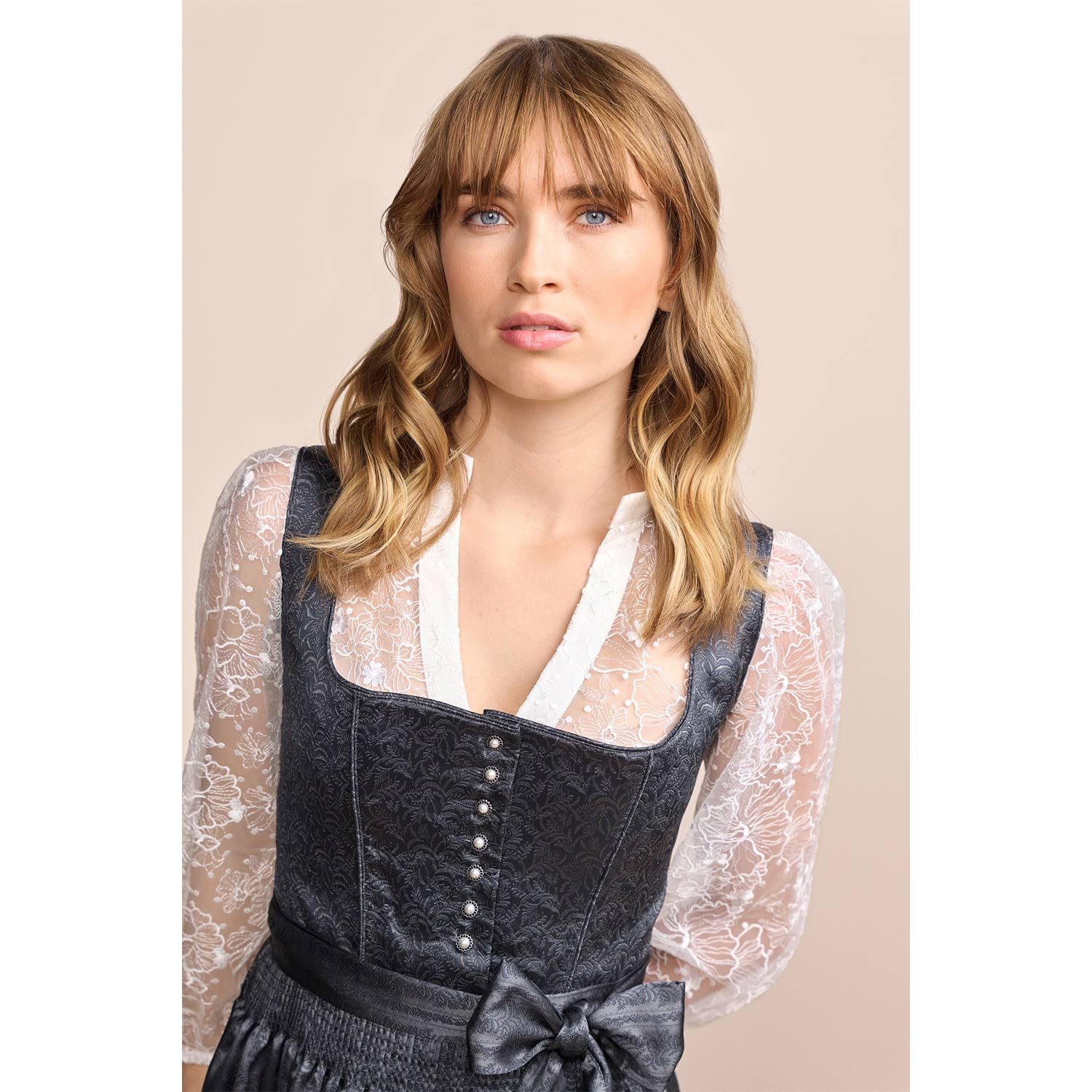 Krüger Madl Dirndl Krüger MADL Dirndl 'Diliana' 416569, Anthrazit 60