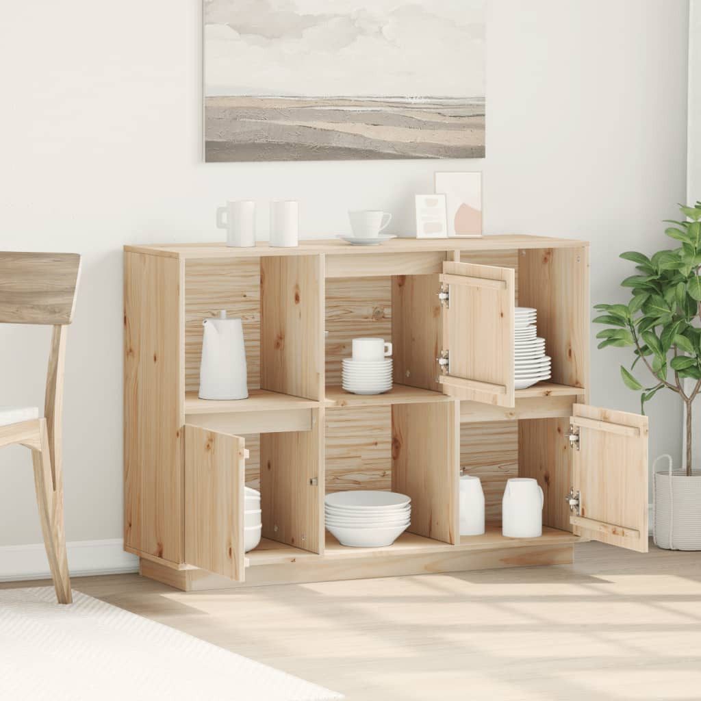 vidaXL Sideboard Sideboard 110,5x35x80 cm Massivholz günstig online kaufen