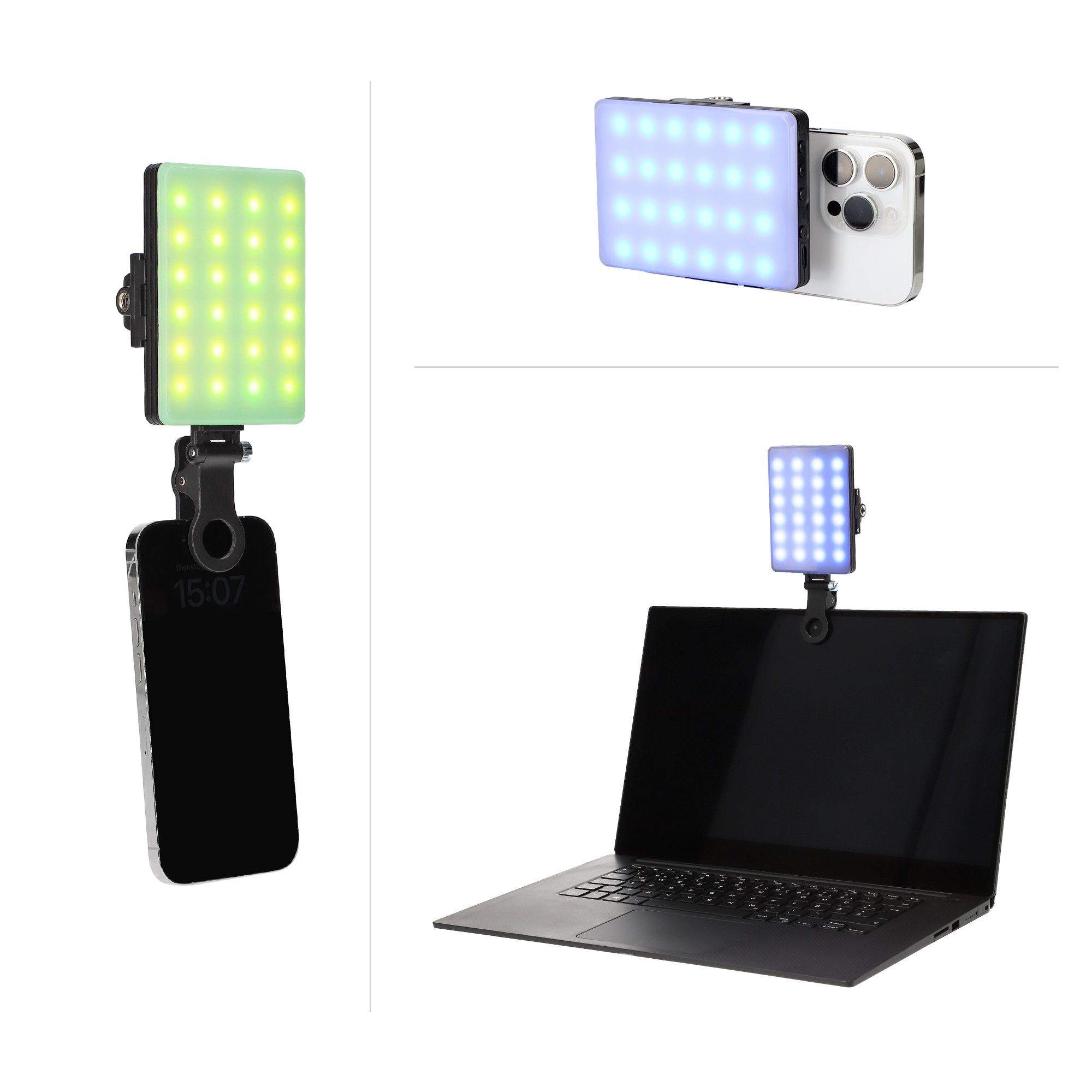 LED Ladbar durch Leuchte Ambiente ayex Bilderleuchte LED Perfekte Type-C RGB Ausleuchtung
