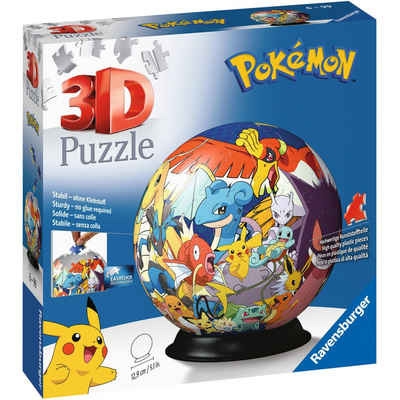 Ravensburger Puzzle 3D Puzzle-Ball Pokémon, Puzzleteile