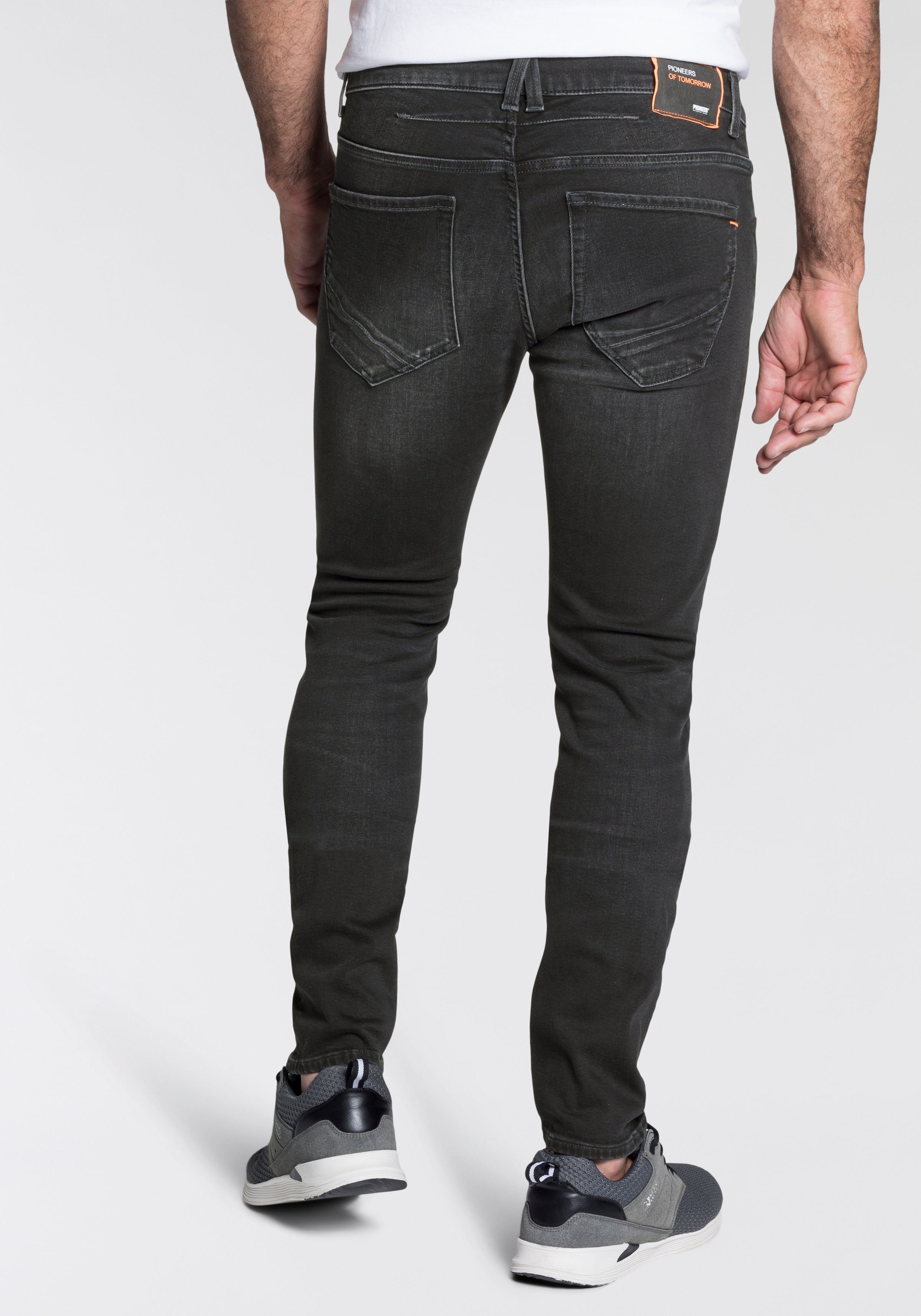 Ethan Jeans Slim-fit-Jeans fashion Authentic grey dark Pioneer