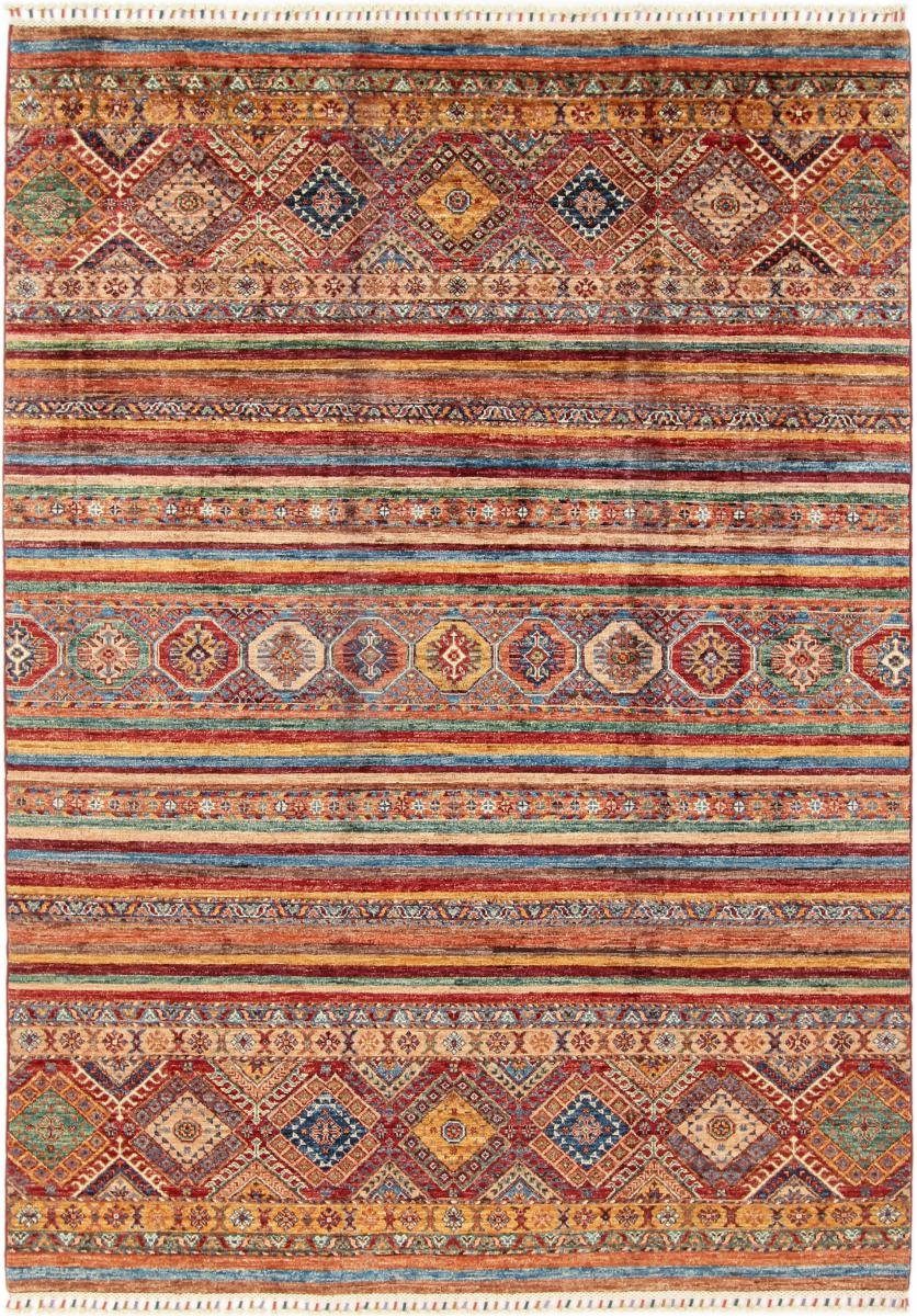 Orientteppich Arijana Shaal 172x237 Handgeknüpfter Orientteppich, Nain Trading, rechteckig, Höhe: 5 mm