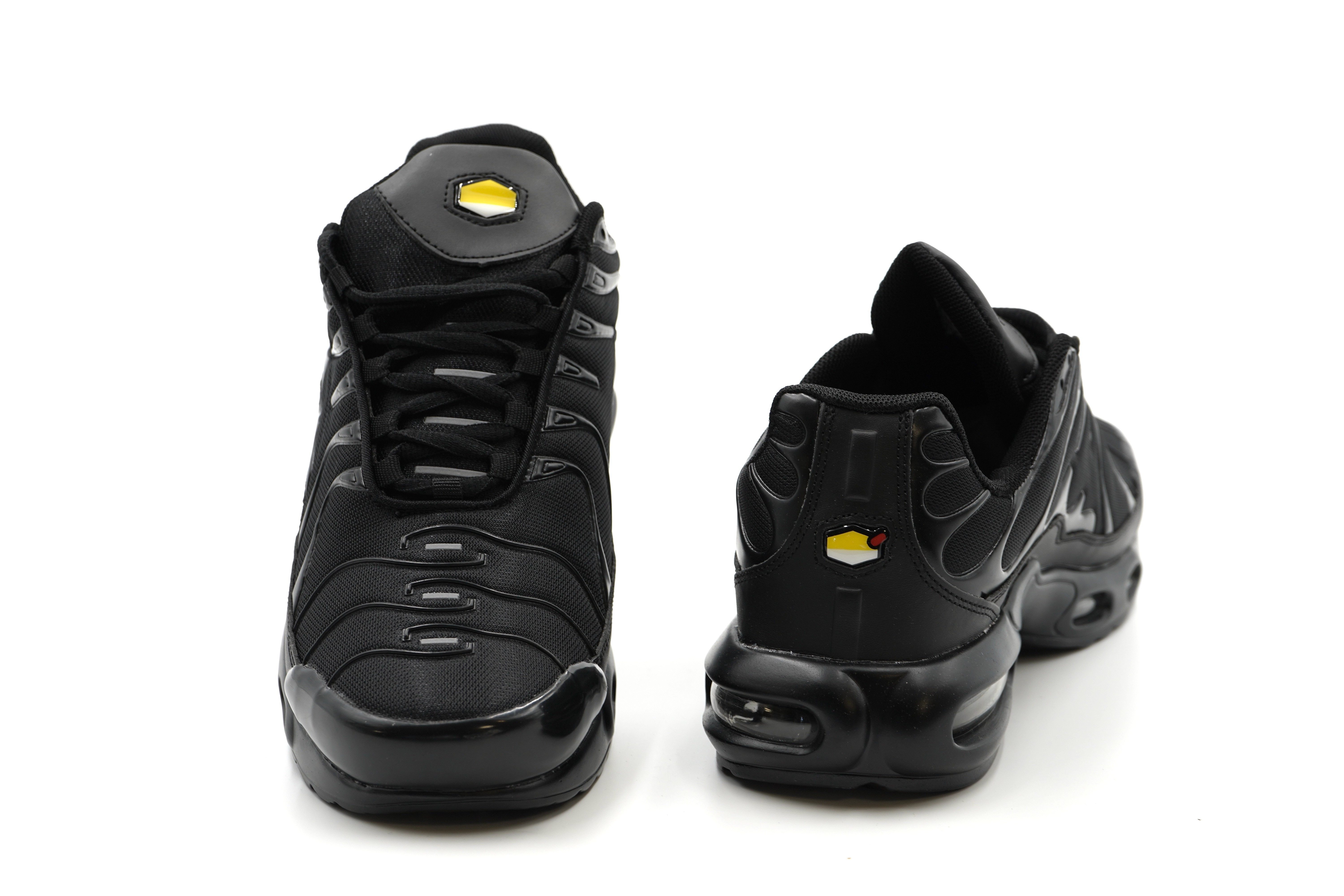 Sonderpostendiscount Herrensneaker K53 All Black mit Luftpolster Sneaker