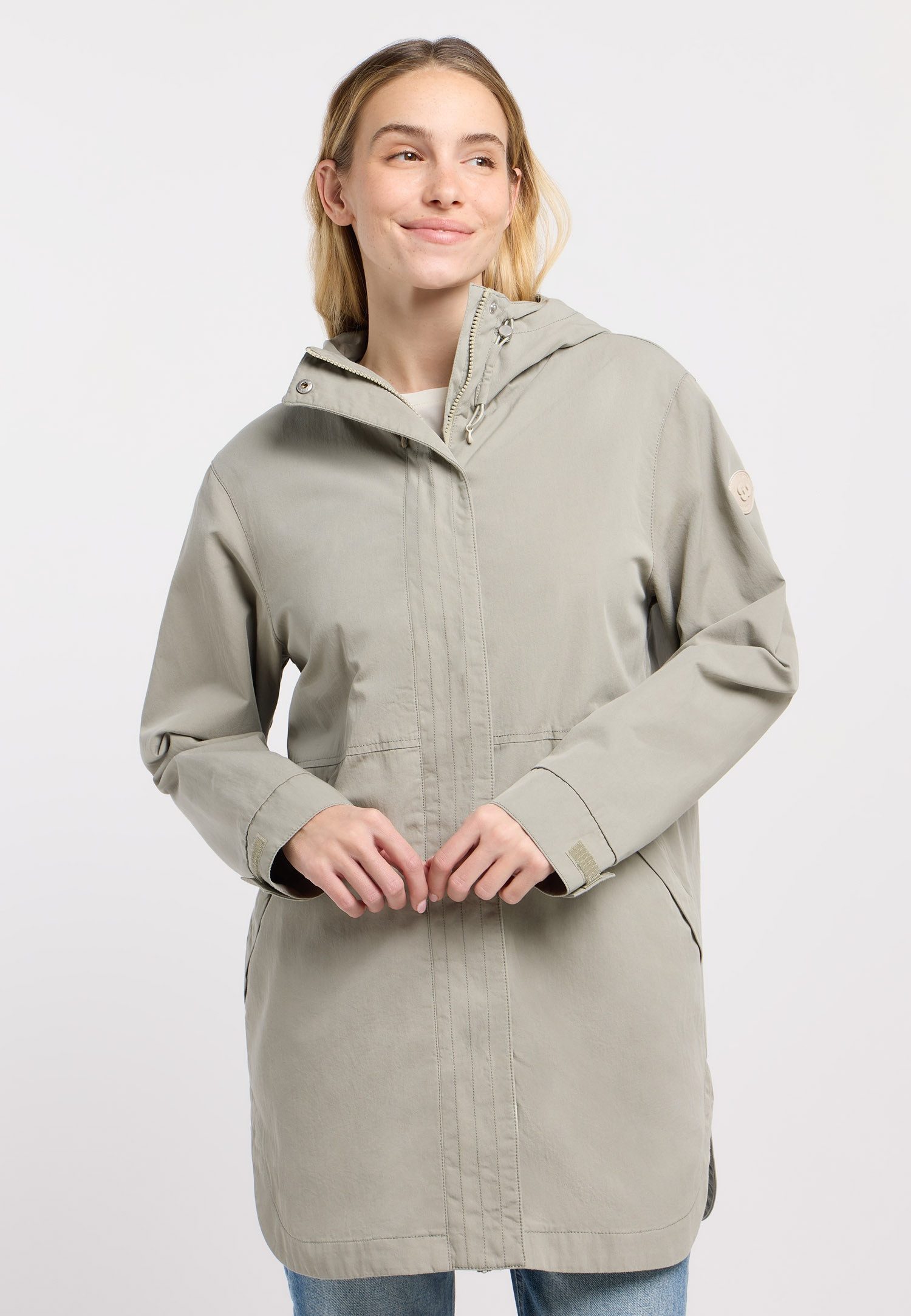 Ragwear Parka LAMYJA B (2-St) Baumwollmix mit Antistatic-Finish und coolem Key-Chain