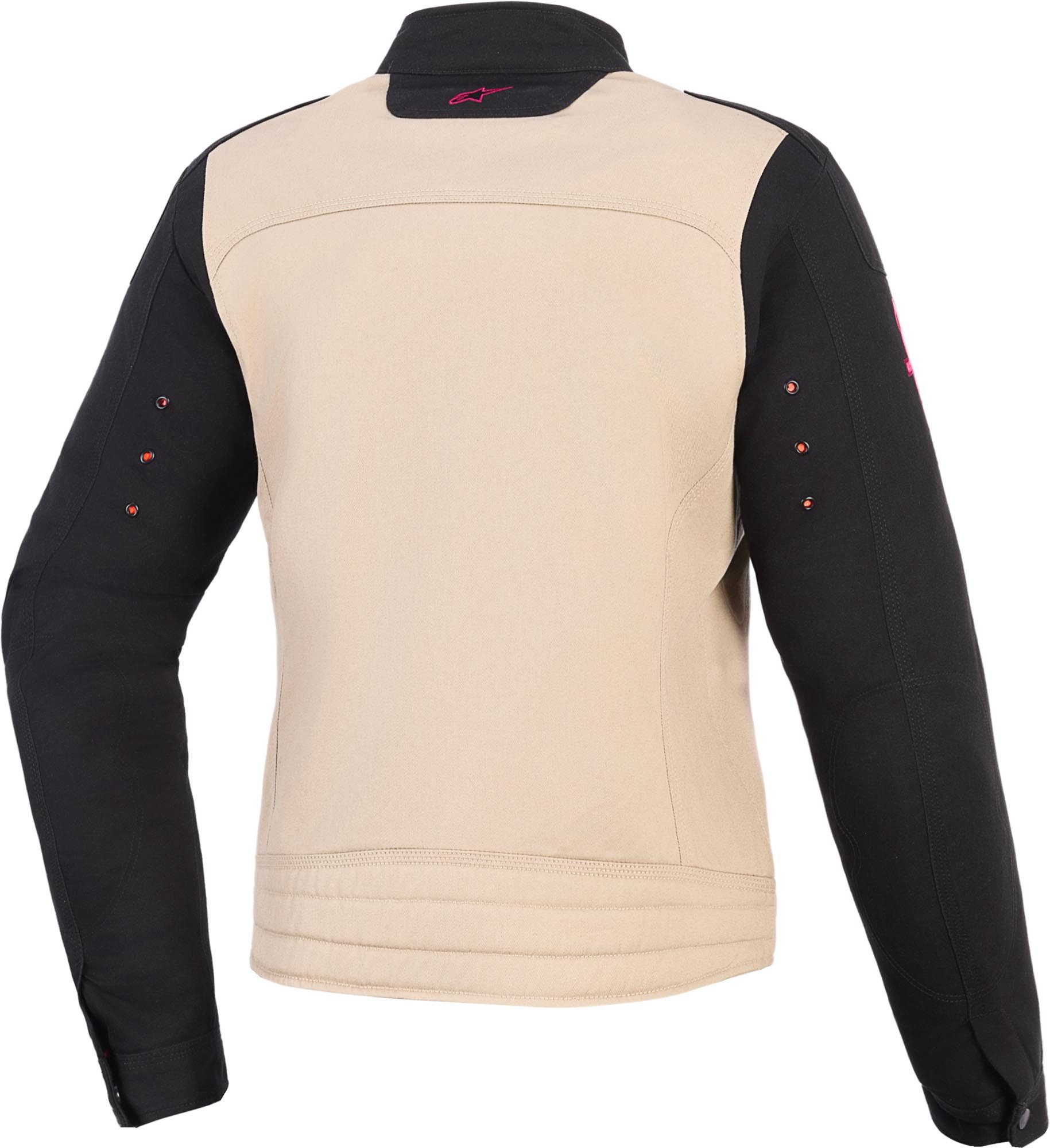 Alpinestars Motorradjacke Stella Grace Damen Motorrad Textiljacke Airbag vorbereitet,Ellenbogenprotektoren enthalten,Schulterprotek