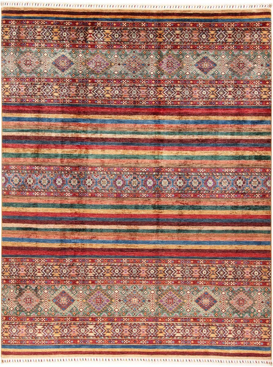 Orientteppich Arijana Shaal 198x254 Handgeknüpfter Orientteppich, Nain Trading, rechteckig, Höhe: 5 mm