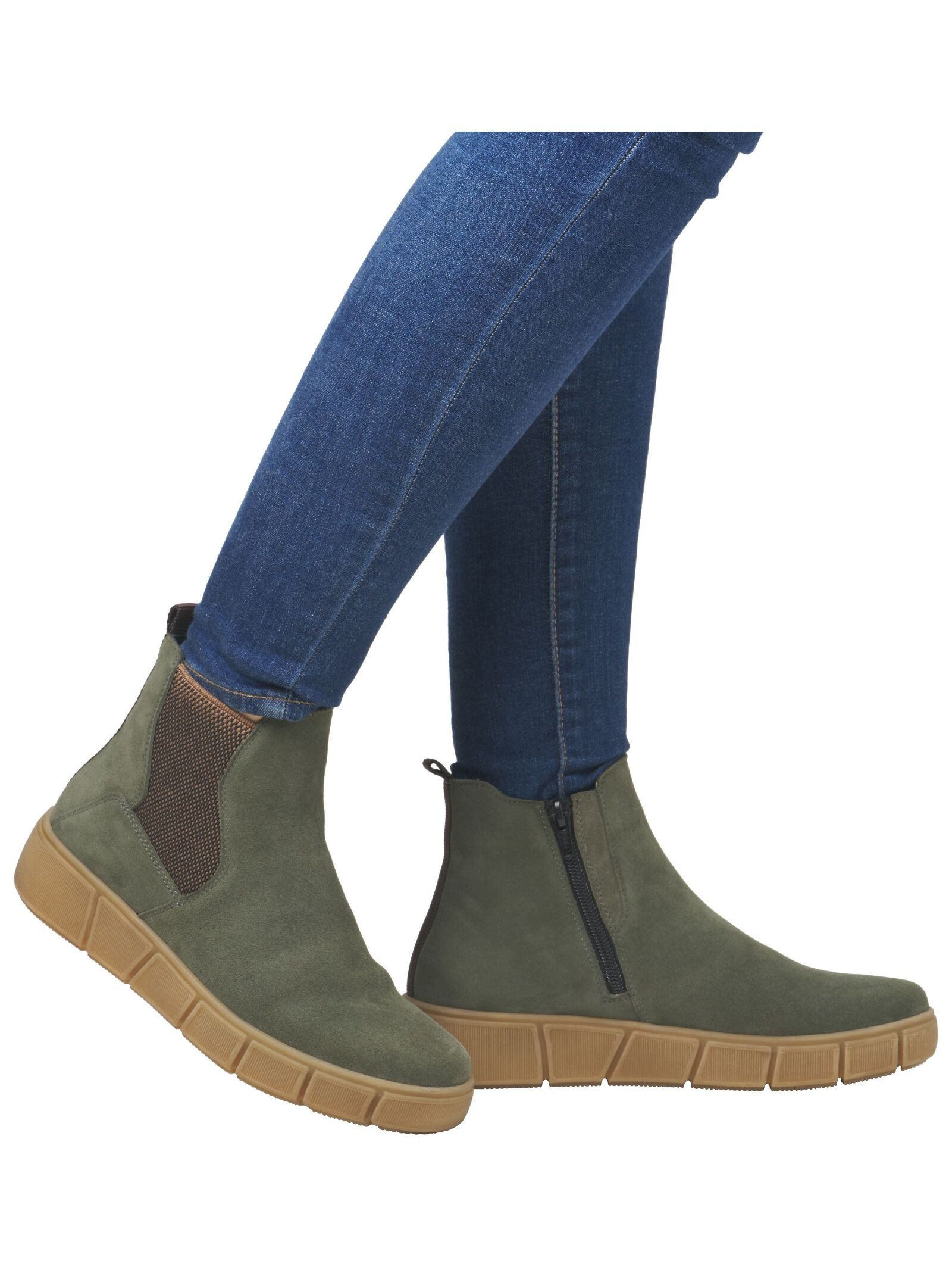 Remonte Remonte Stiefelette Veloursleder/Textil Stiefelette