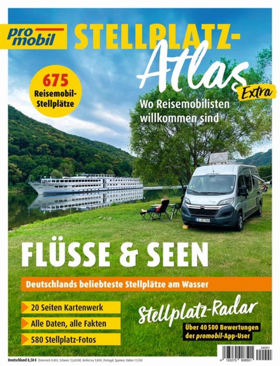 pro mobil Stellplatz-Atlas 01/2024 / diverse