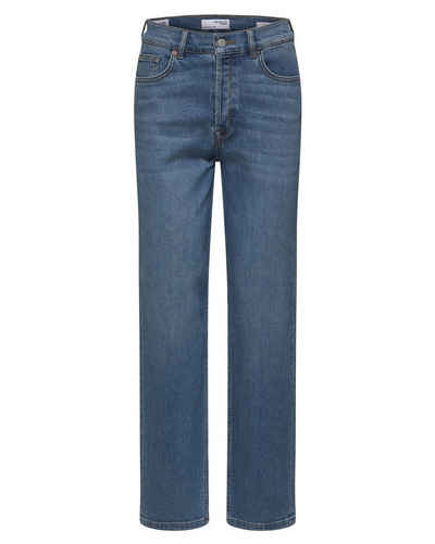 SELECTED FEMME 5-Pocket-Jeans Damen Jeans SLFMARIE HW STRAIGHT MID BLU JEAN (1-tlg)