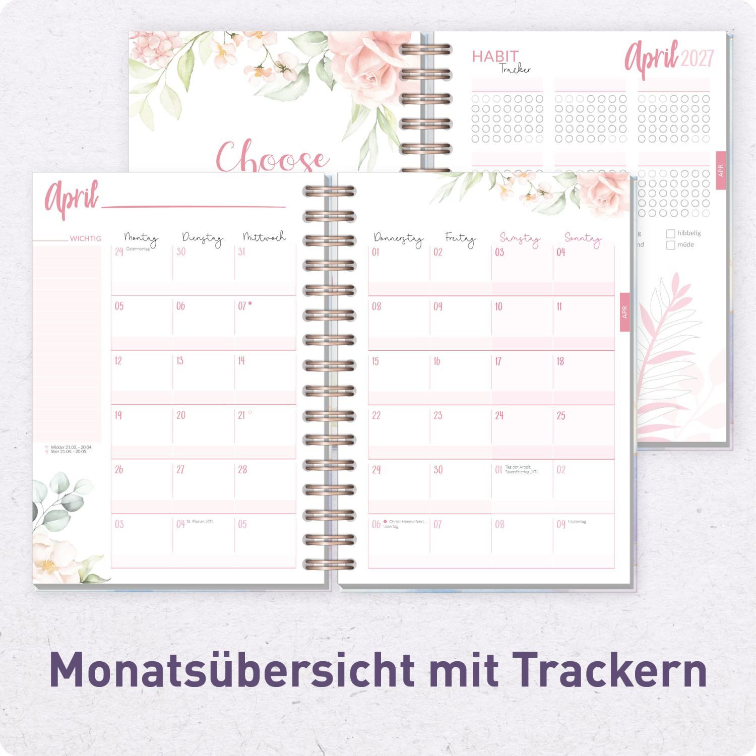 Häfft Schülerkalender Häfft-Timer Fancy 2026/2027 / A5 – Bild 5 von 5