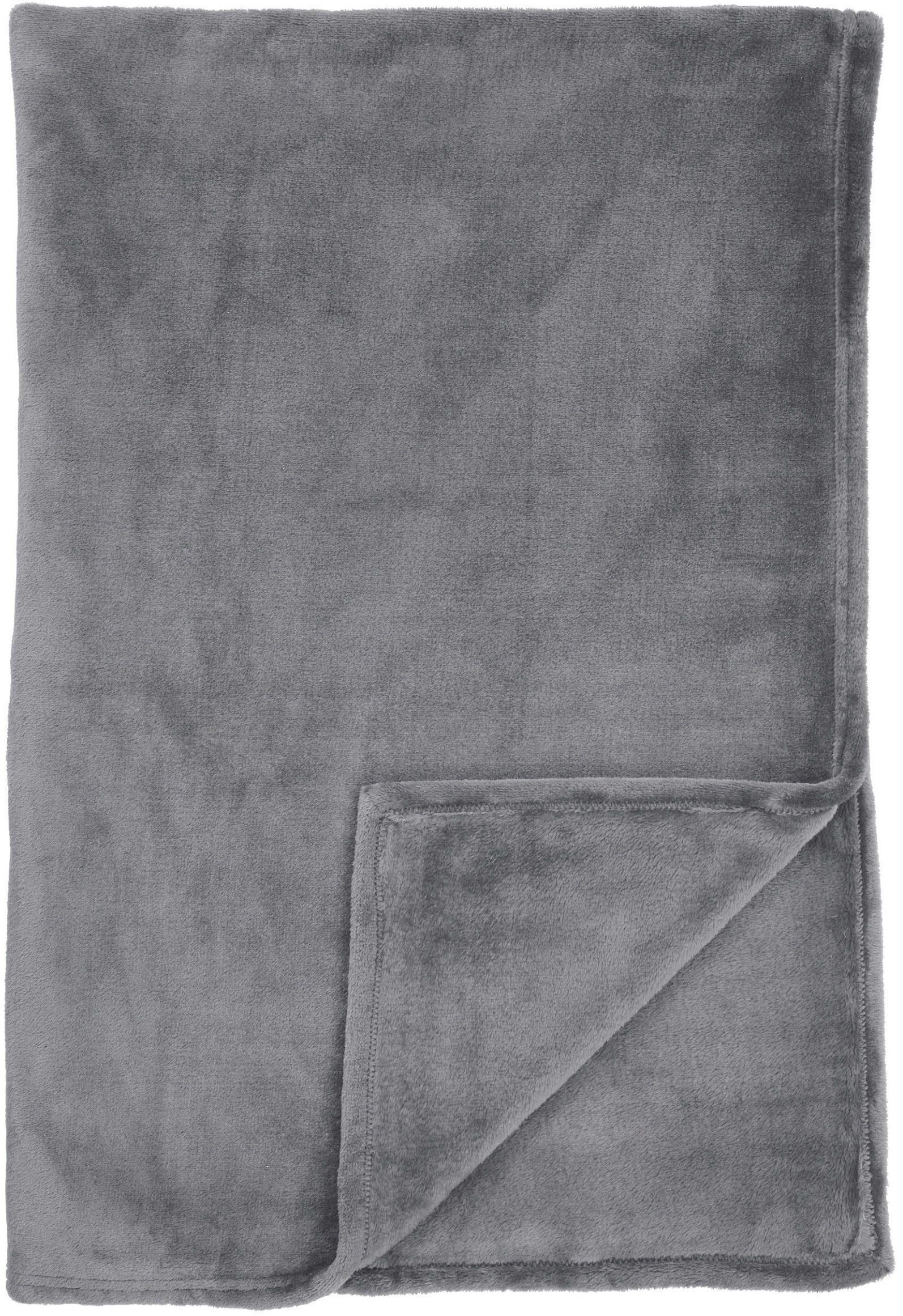 Wohndecke Mia leichte Kuscheldecke für Couch, Sofa und als Tagesdecke, Schi günstig online kaufen