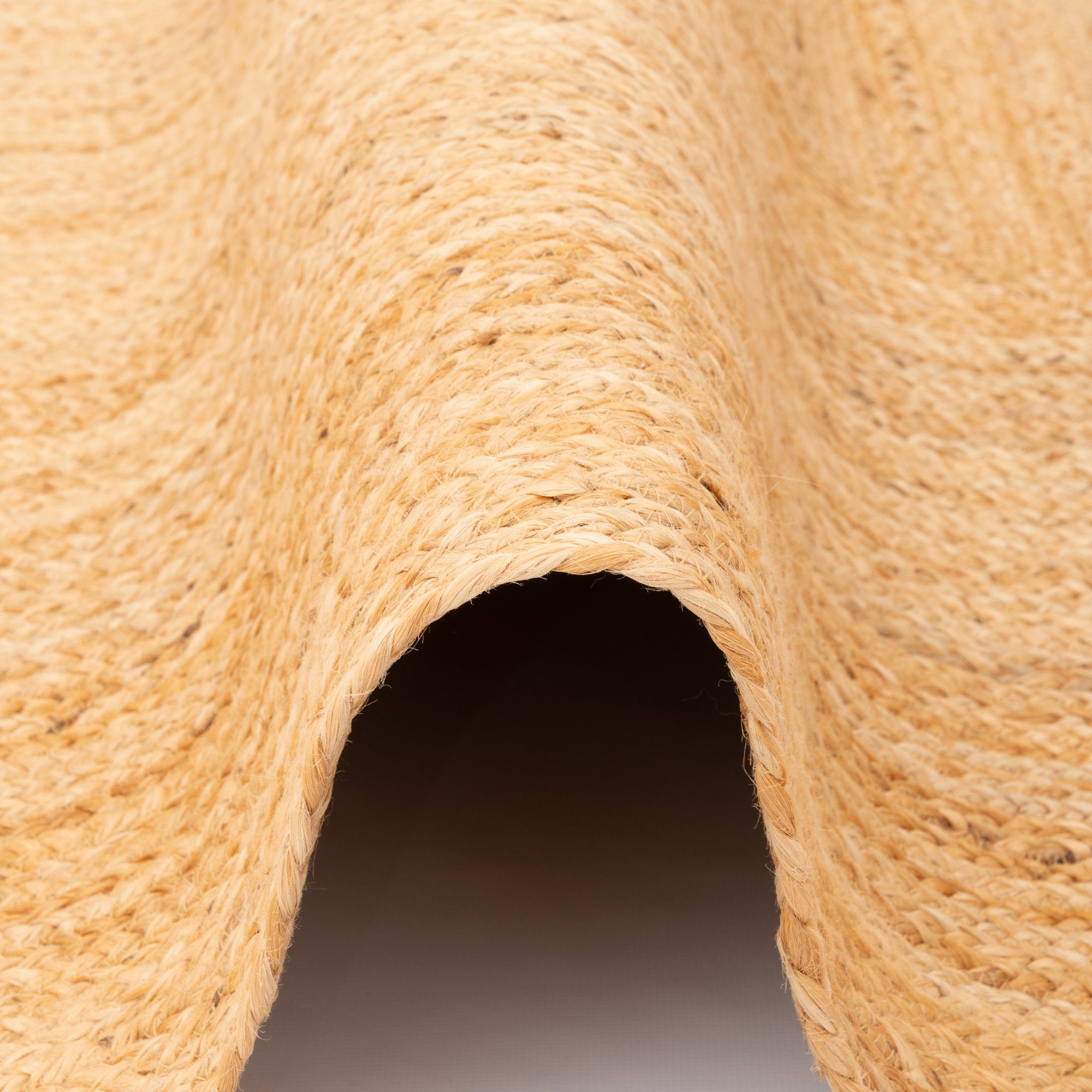 Pergamon Sisalteppich Naturfaser Teppich Jute Salsa Bordüre, Rechteckig, Höhe: 10 mm