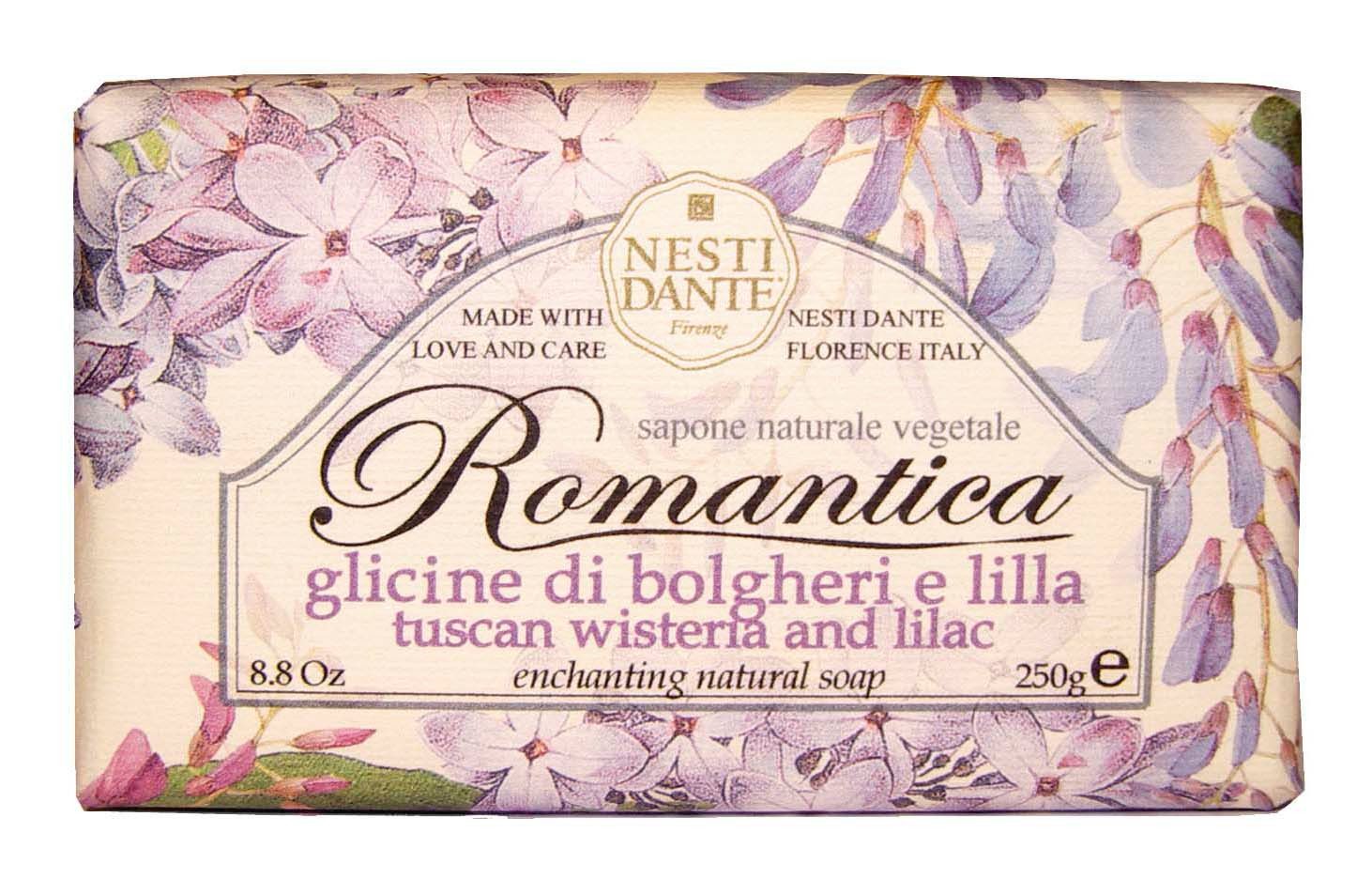 Nesti Dante Handseife Nesti Dante Seife Romantica Tuscan (Duft Flieder und Wisteria, 250 g)