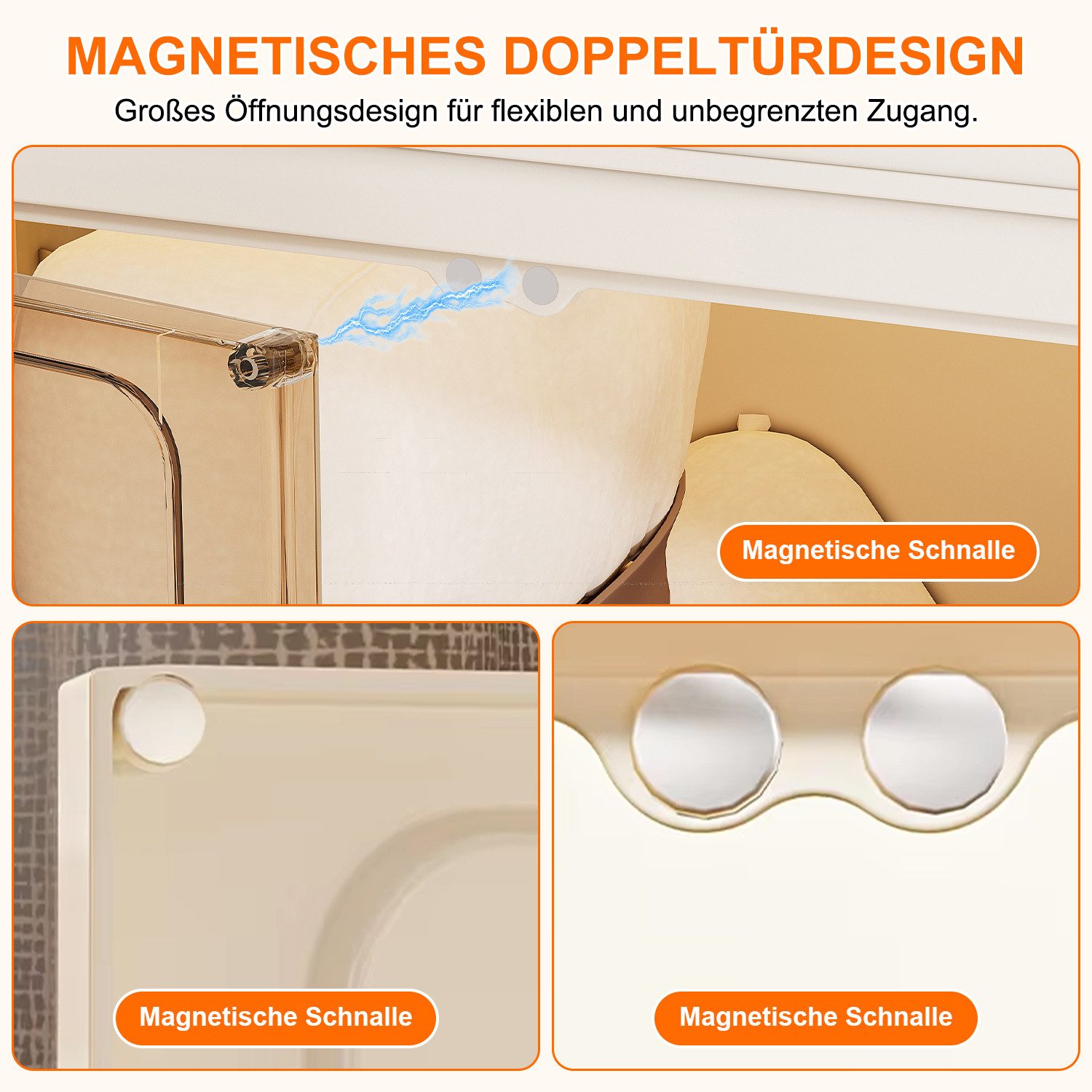 Seven Comfort Mehrzweckschrank Kunststoff Schmaler Rollcontainer, günstig online kaufen