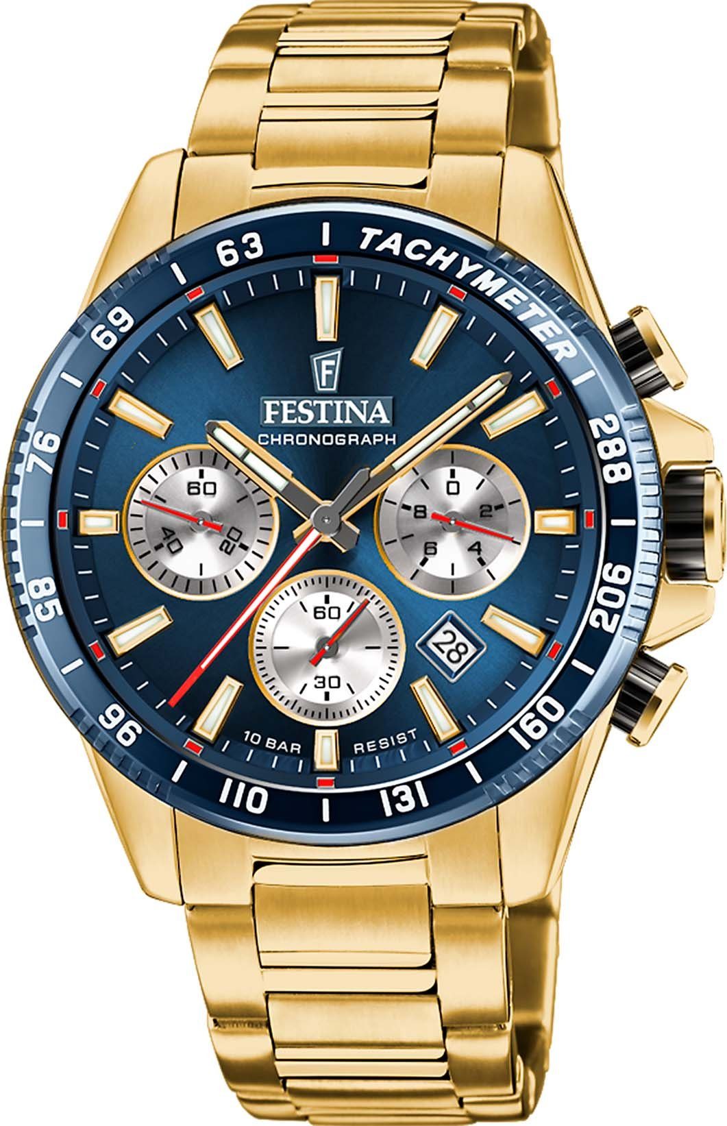 Festina Chronograph Timeless Chronograph, F20634/2 | Quarzuhren