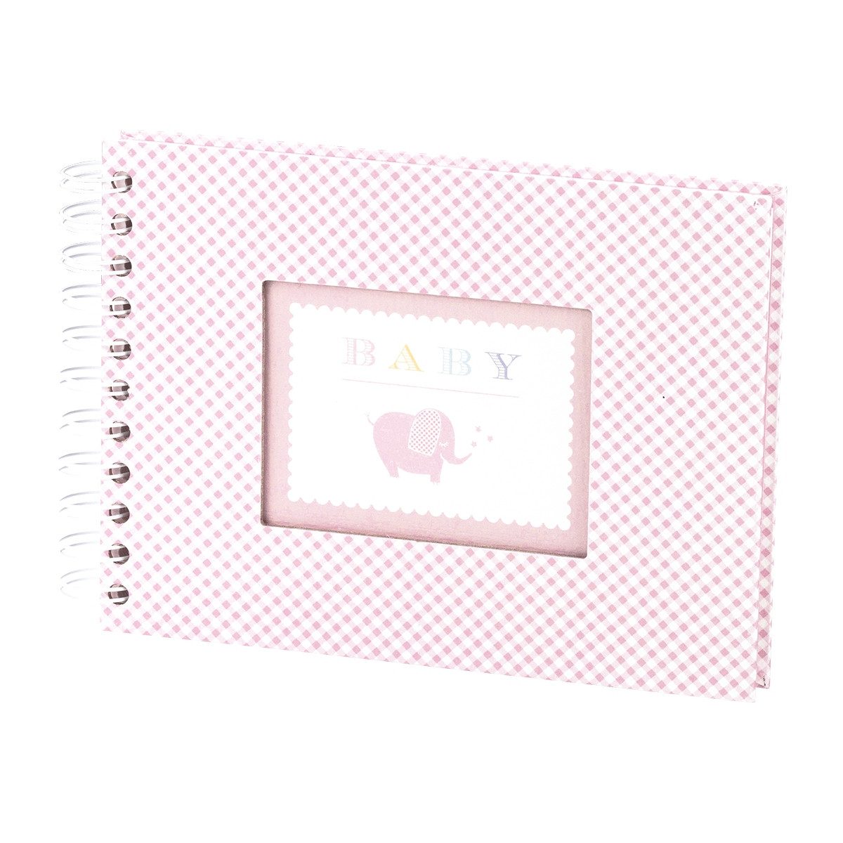 Rössler Fotoalbum RÖSSLER Fotoalbum Baby Girl rosa 40x195x145mm