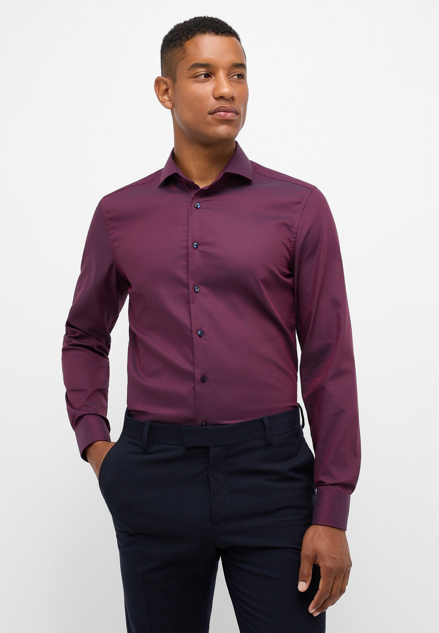 Eterna Langarmhemd SLIM FIT NON IRON günstig online kaufen