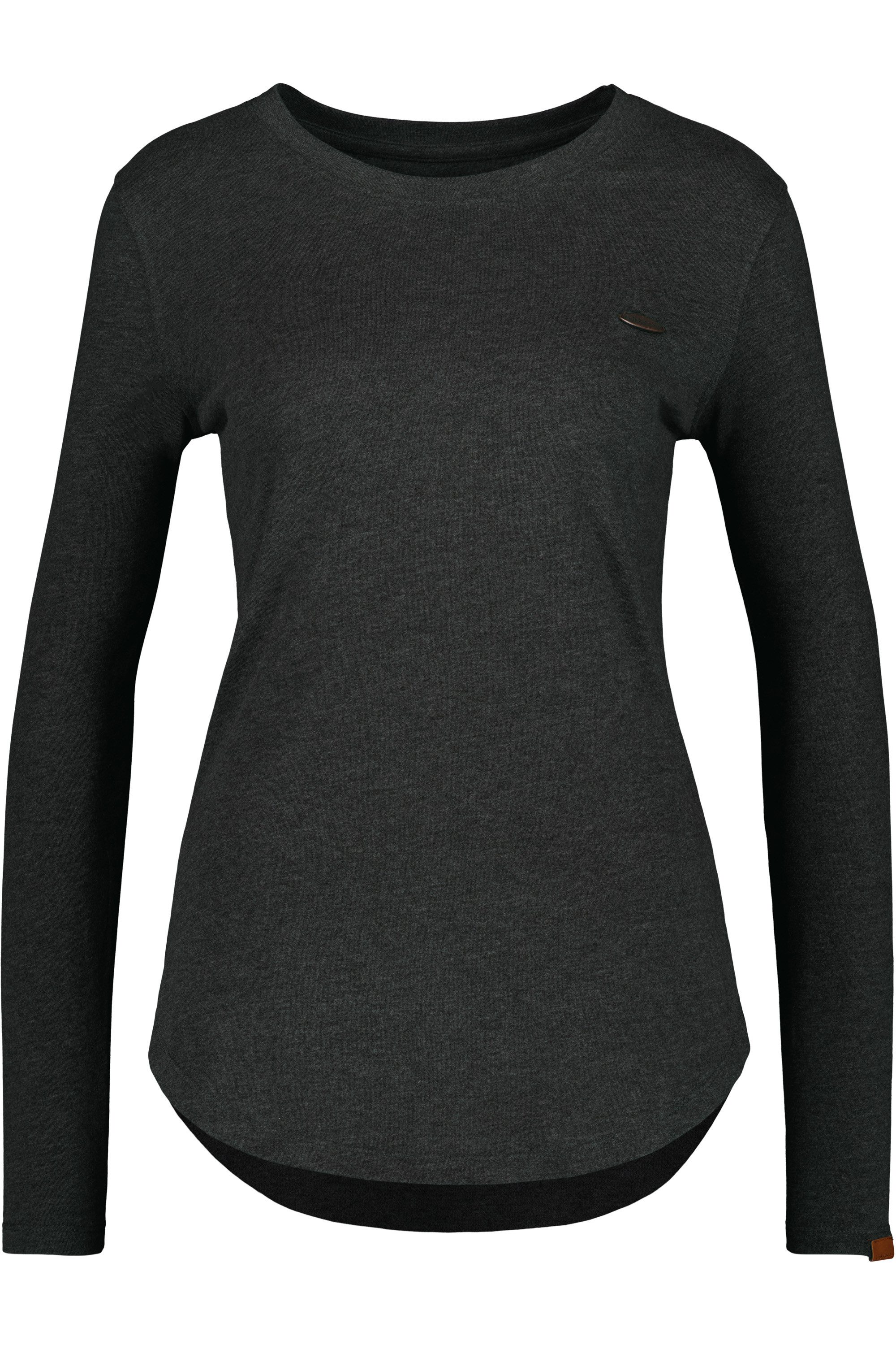 Alife & Kickin Langarmshirt Damen LeaAK A Figurnah geschnittenes Longsleeve günstig online kaufen