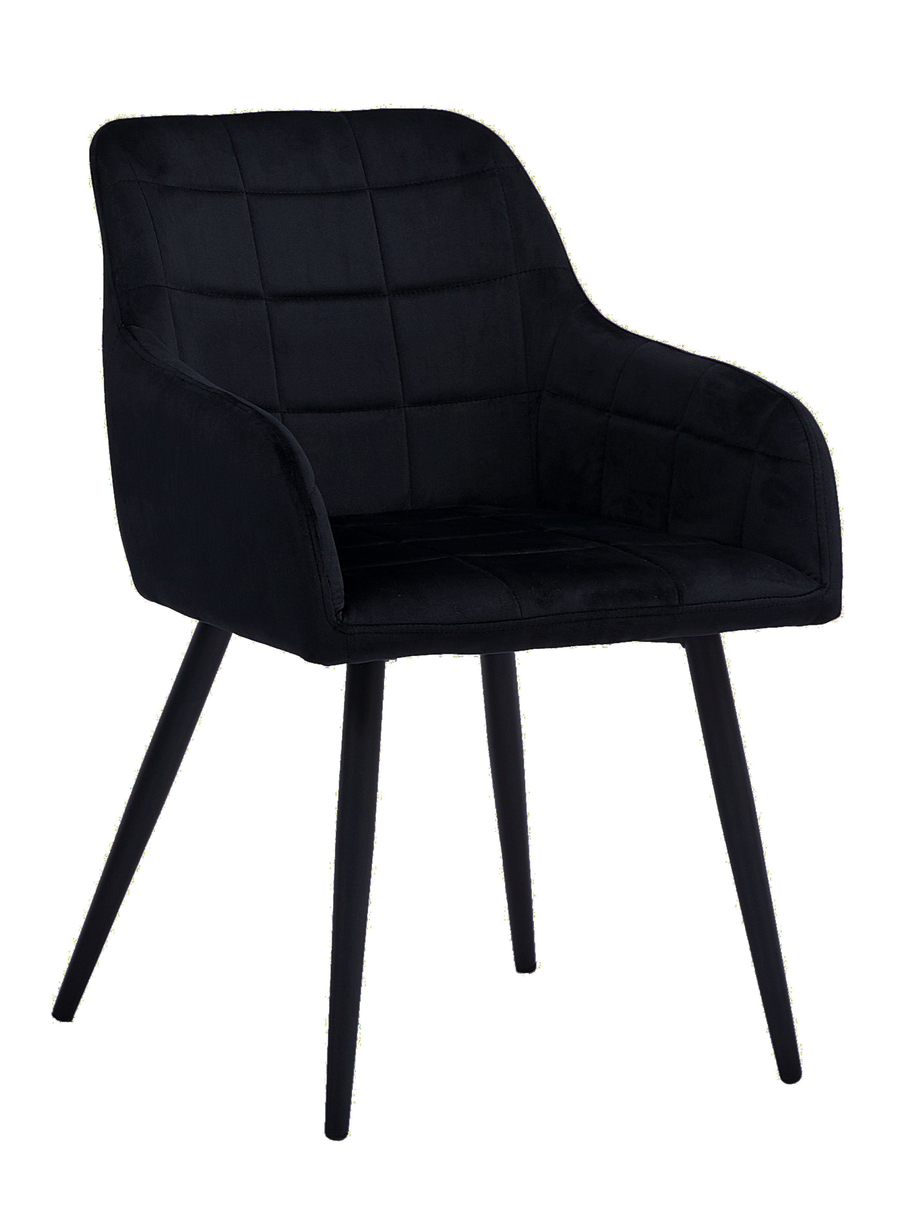 SAM® Schalenstuhl Kai, trendiger skandinavischer Stil mit ergonomischer Sitzschale Schwarz | Schalenstühle
