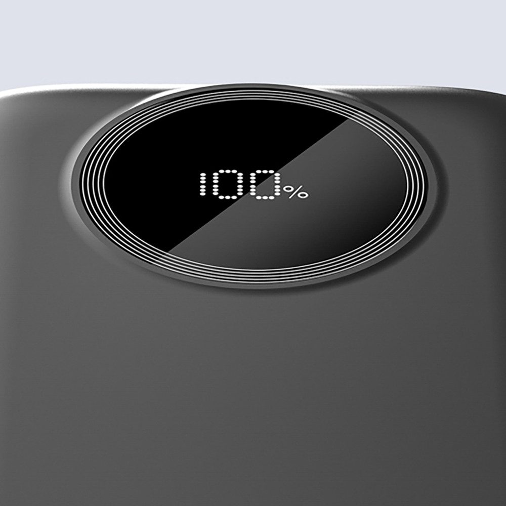 Dudao Akkupack Ladekabel Powerbank 20000 mAh (1 St), Eingebaute Kabel, Schnellladung, LED-Anzeige
