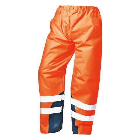 Feldtmann Arbeitsbundhose Warnregenbundhose Matula Größe XL orange