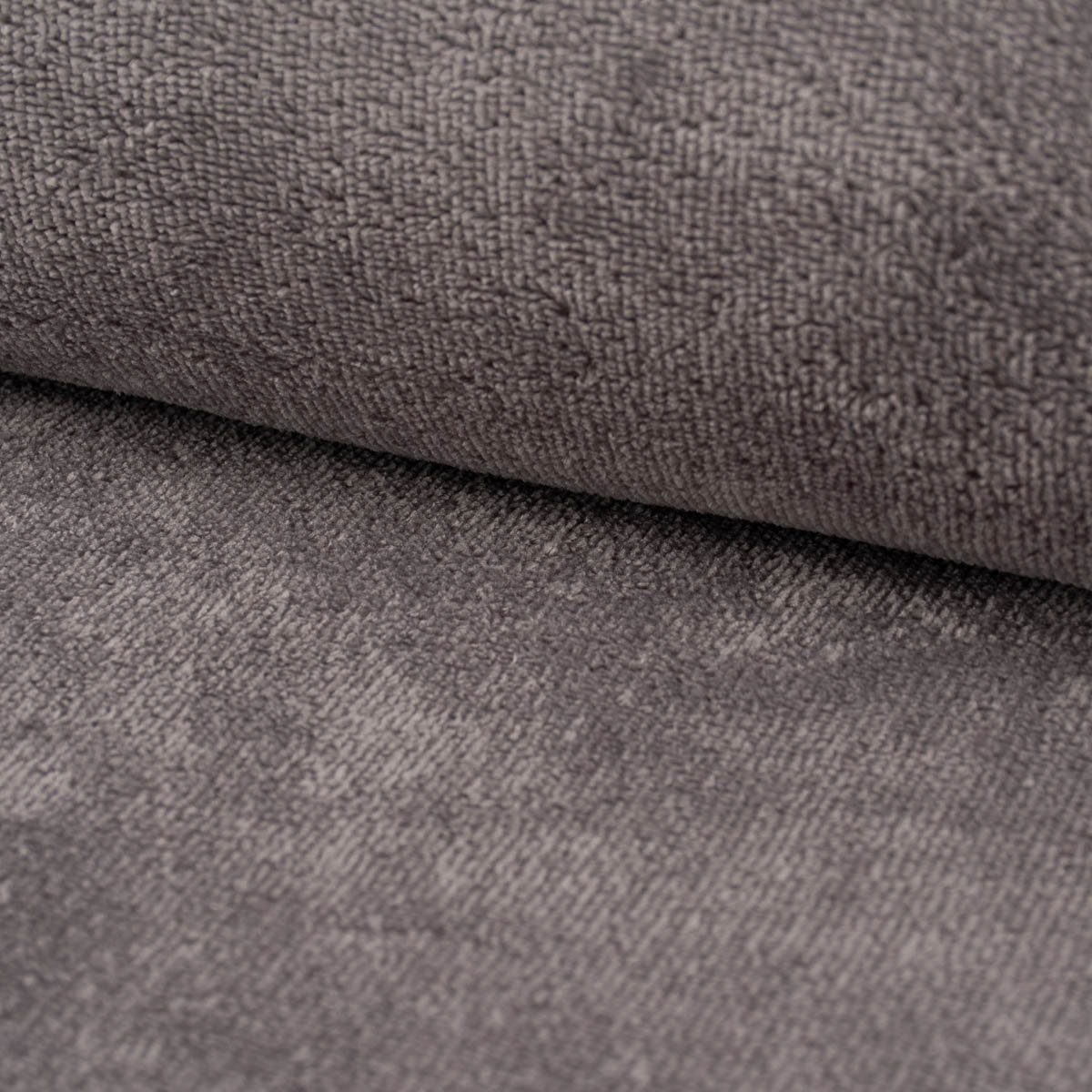 Stoff Frotteestoff Velvet Bambus Frottee kuschelweich uni grau 1,5m Breite