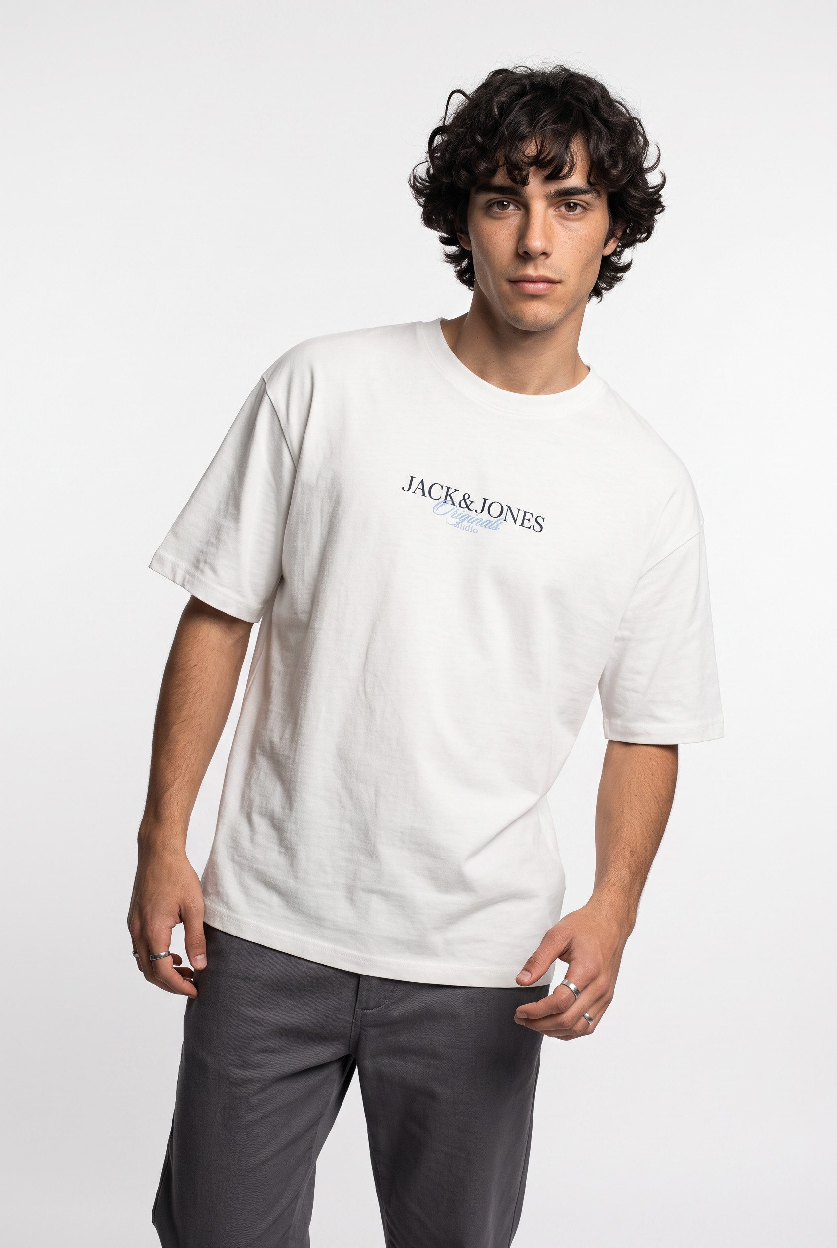 Jack & Jones T-Shirt JORBILLYBURG TEE SS CREW NECK FST